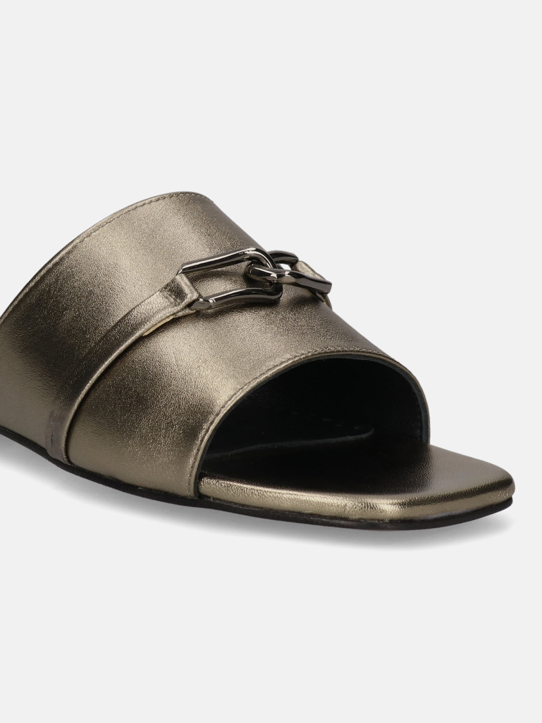 BAGATT Glaze Metallics Premium Leather Flat sandals