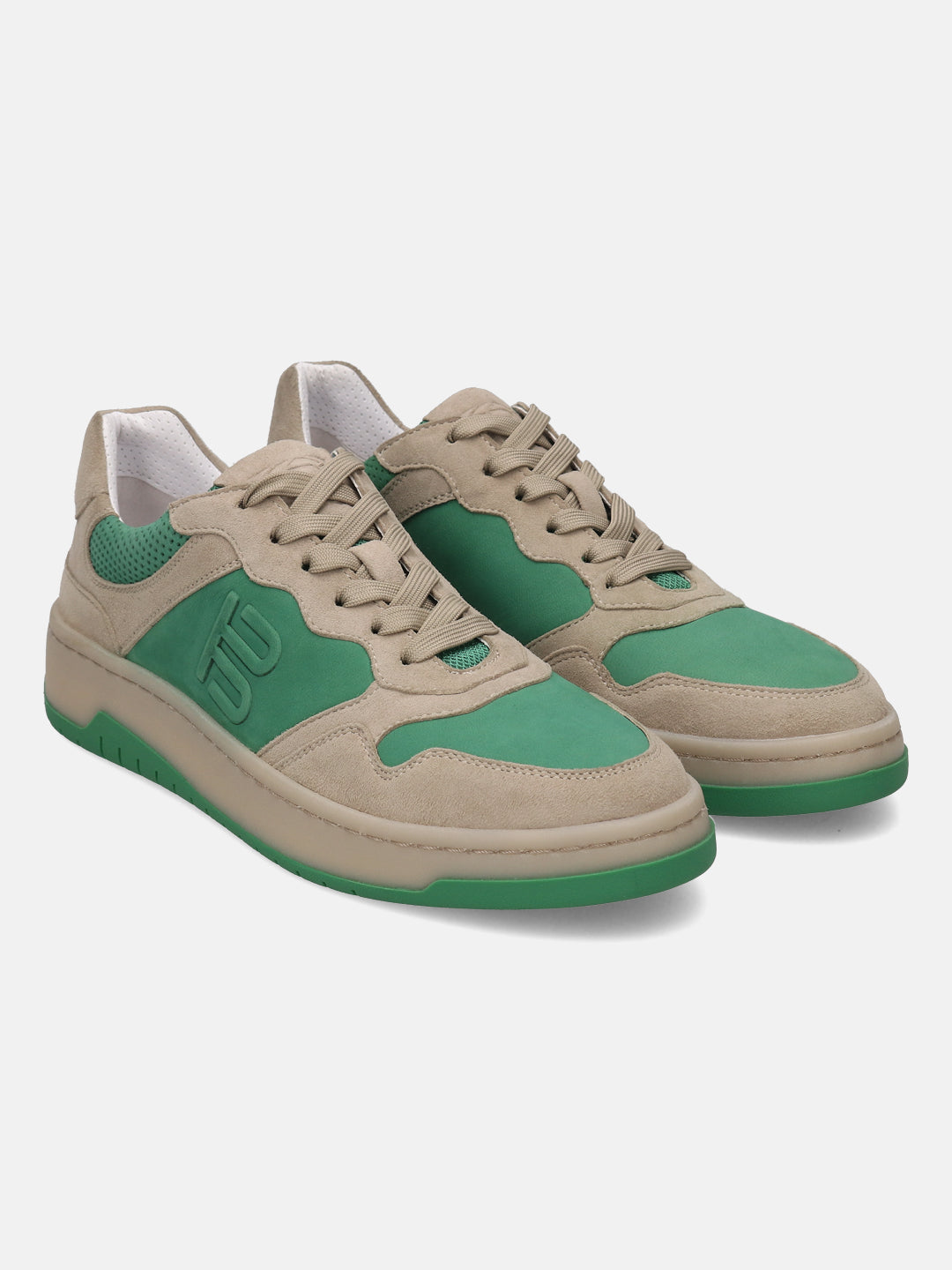 BAGATT Sting Beige Mid Top Sneakers