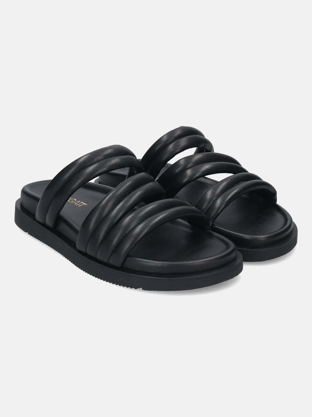 BAGATT  Chandra Black Flatform sandals
