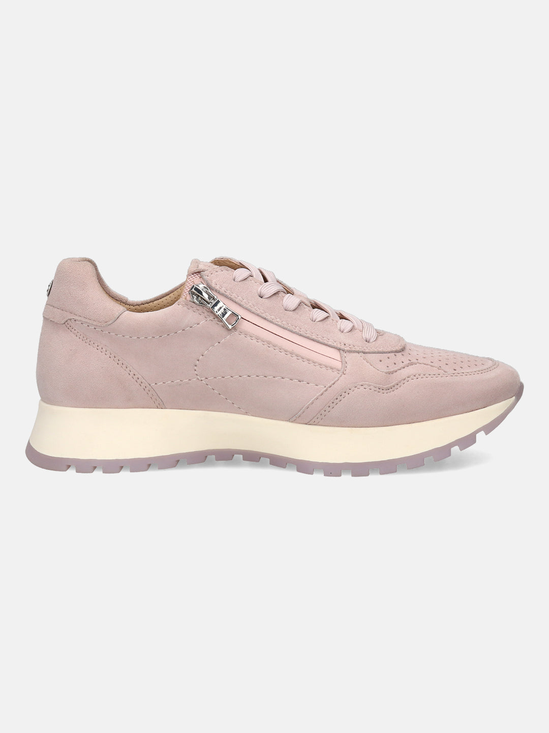 BAGATT Suede Leather Rose Mid Top Sneakers