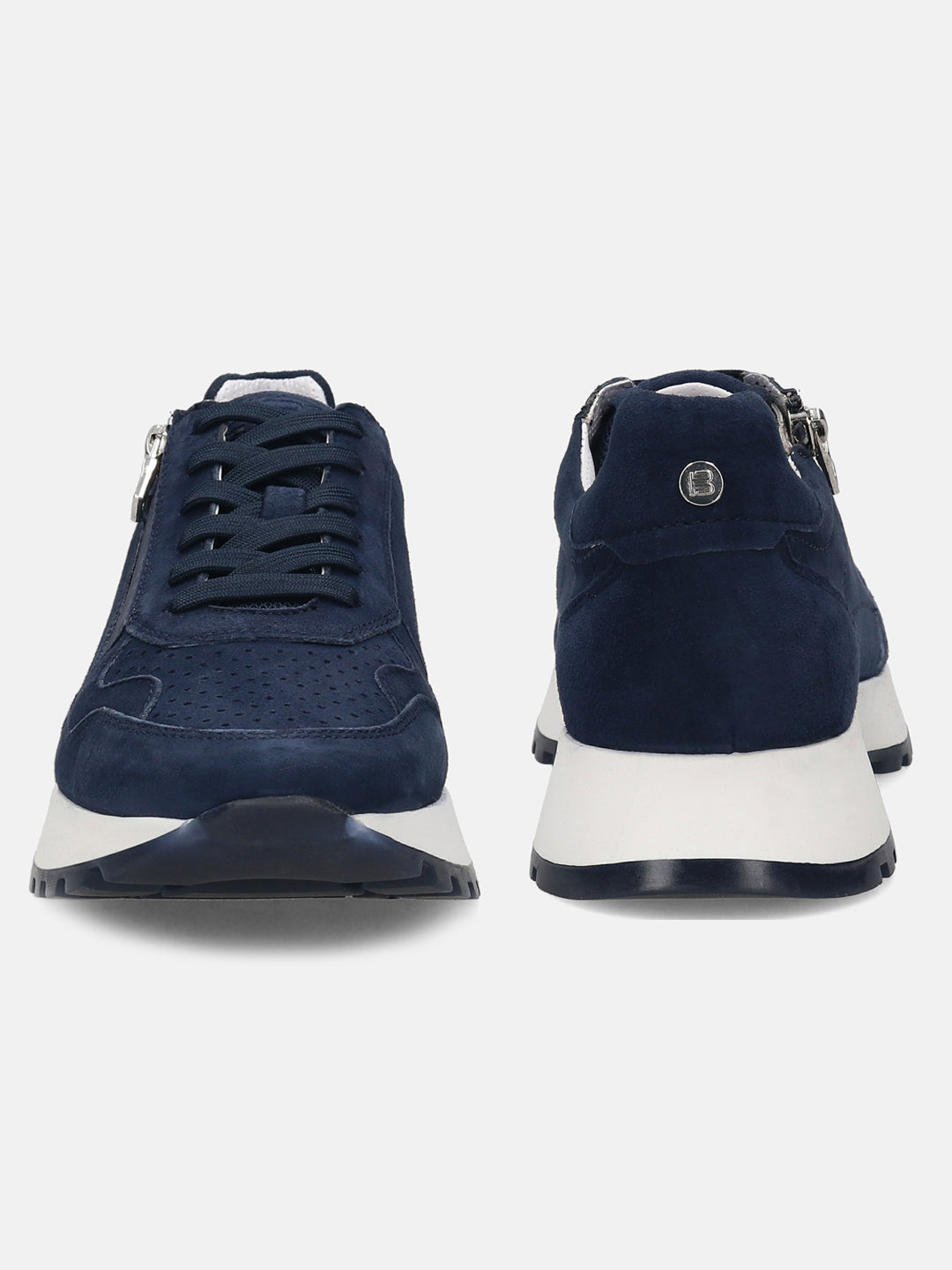 BAGATT Sophie Revo Dark Blue Mid Top Sneakers