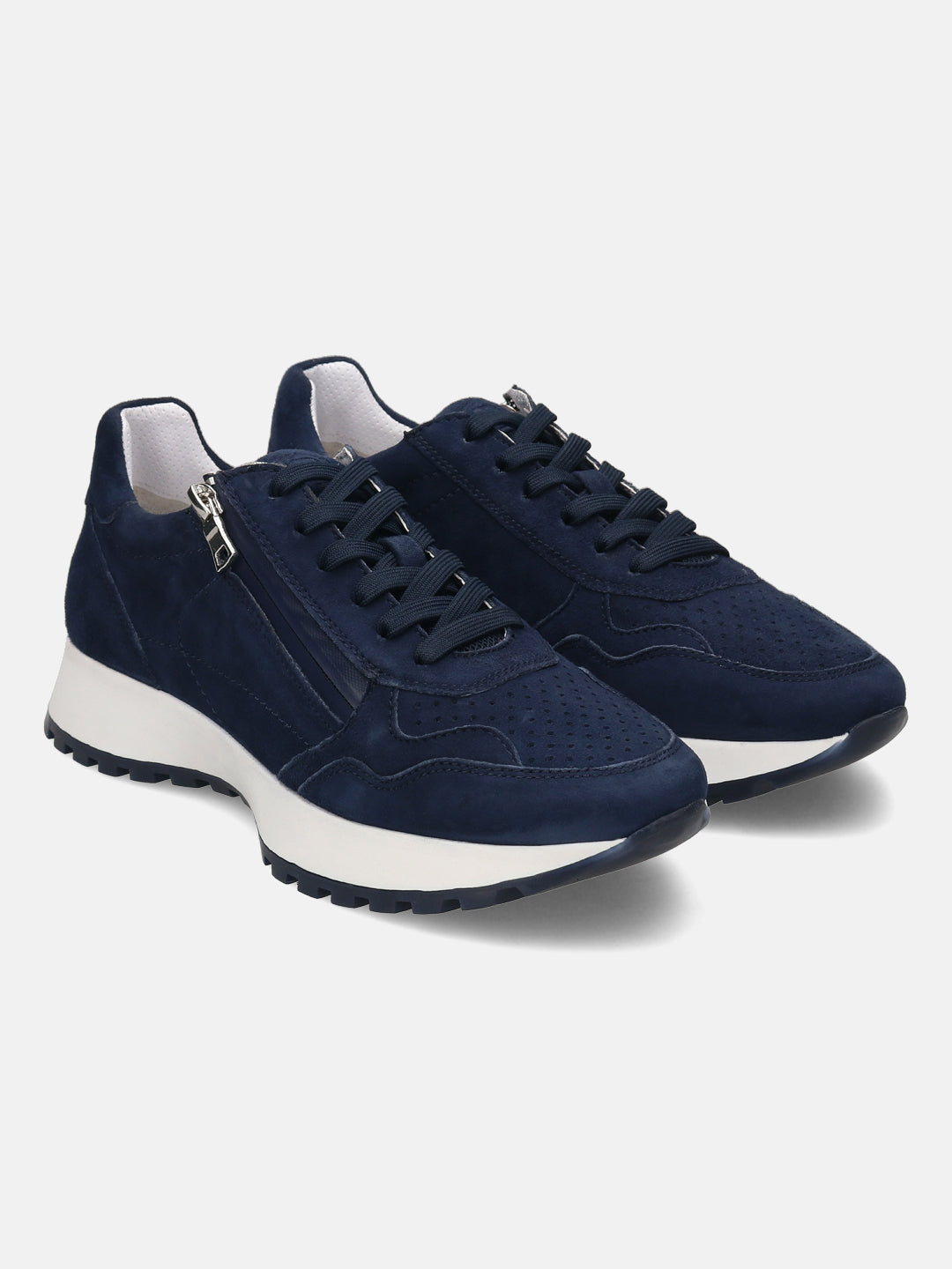 BAGATT Sophie Revo Dark Blue Mid Top Sneakers