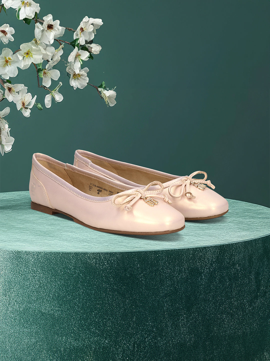 BAGATT Amalia Rose Premium Leather Slip-Ons