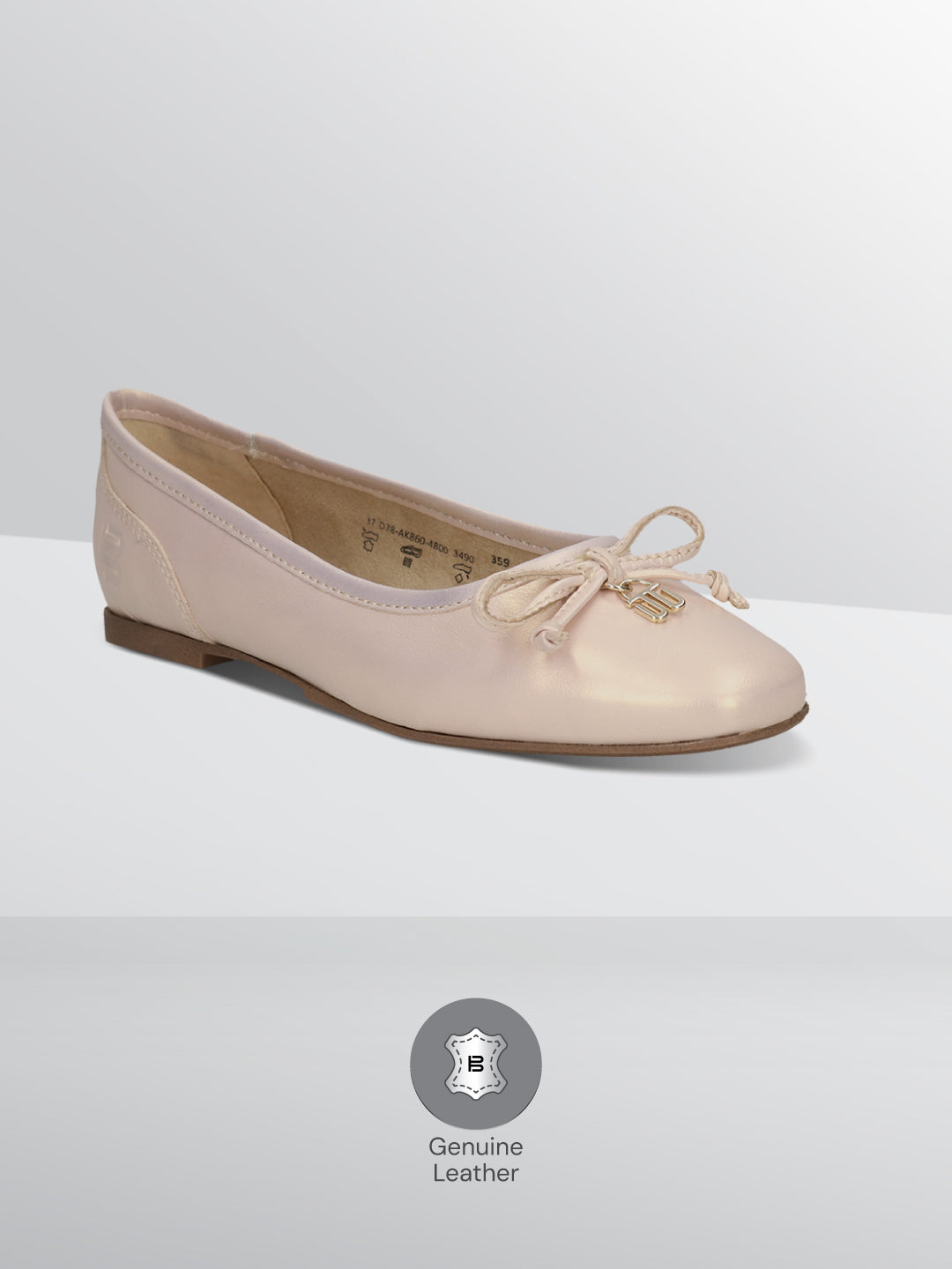 BAGATT Amalia Rose Premium Leather Slip-Ons