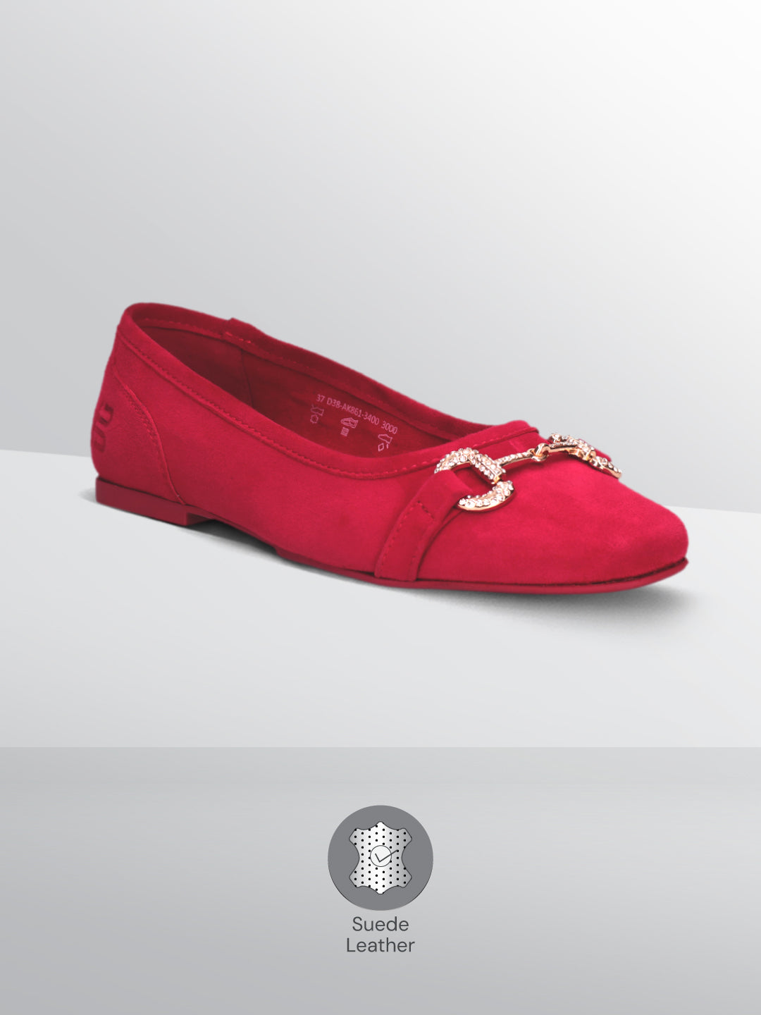 BAGATT Amalia Red Slip-Ons