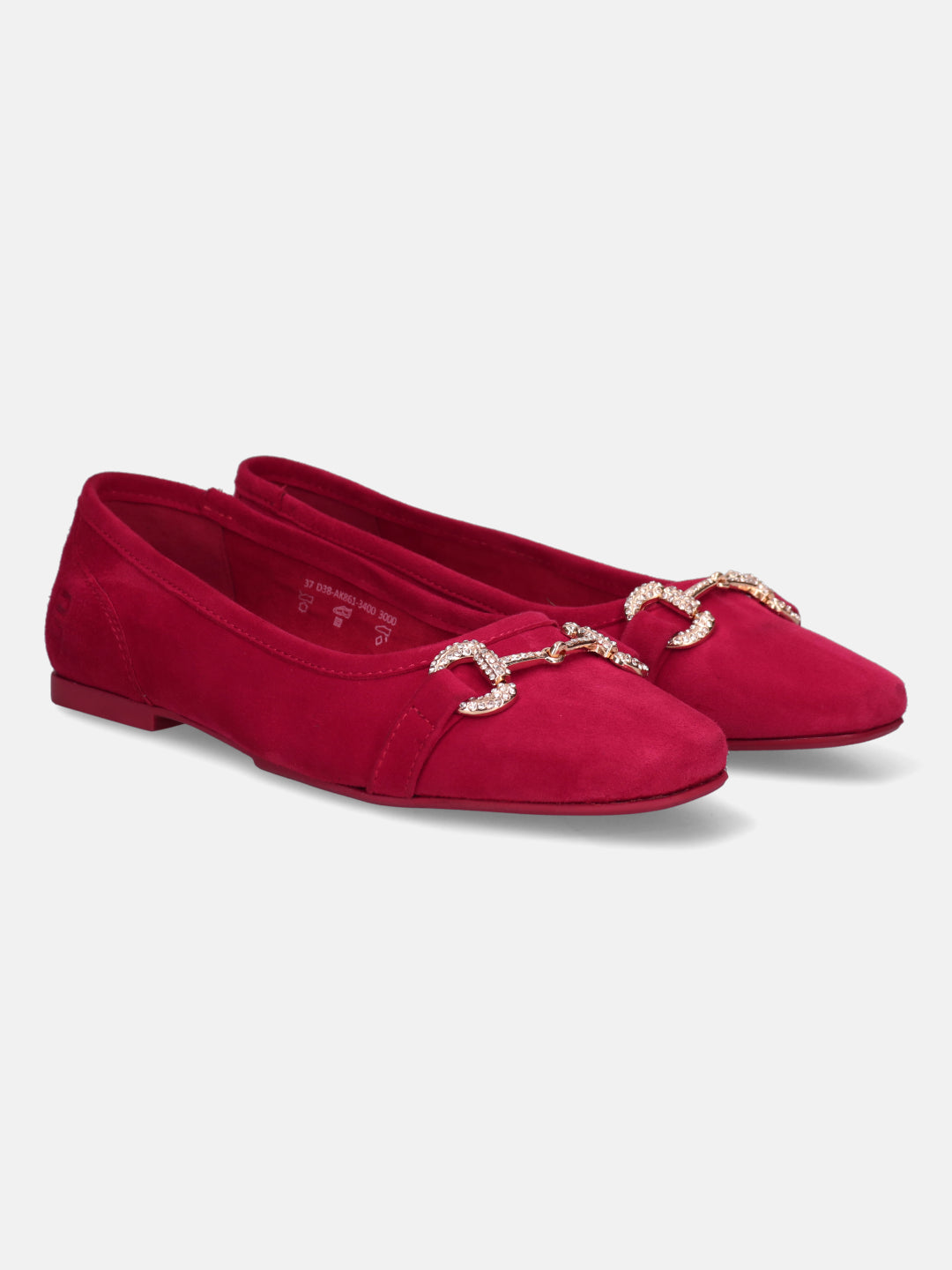 BAGATT Amalia Red Slip-Ons