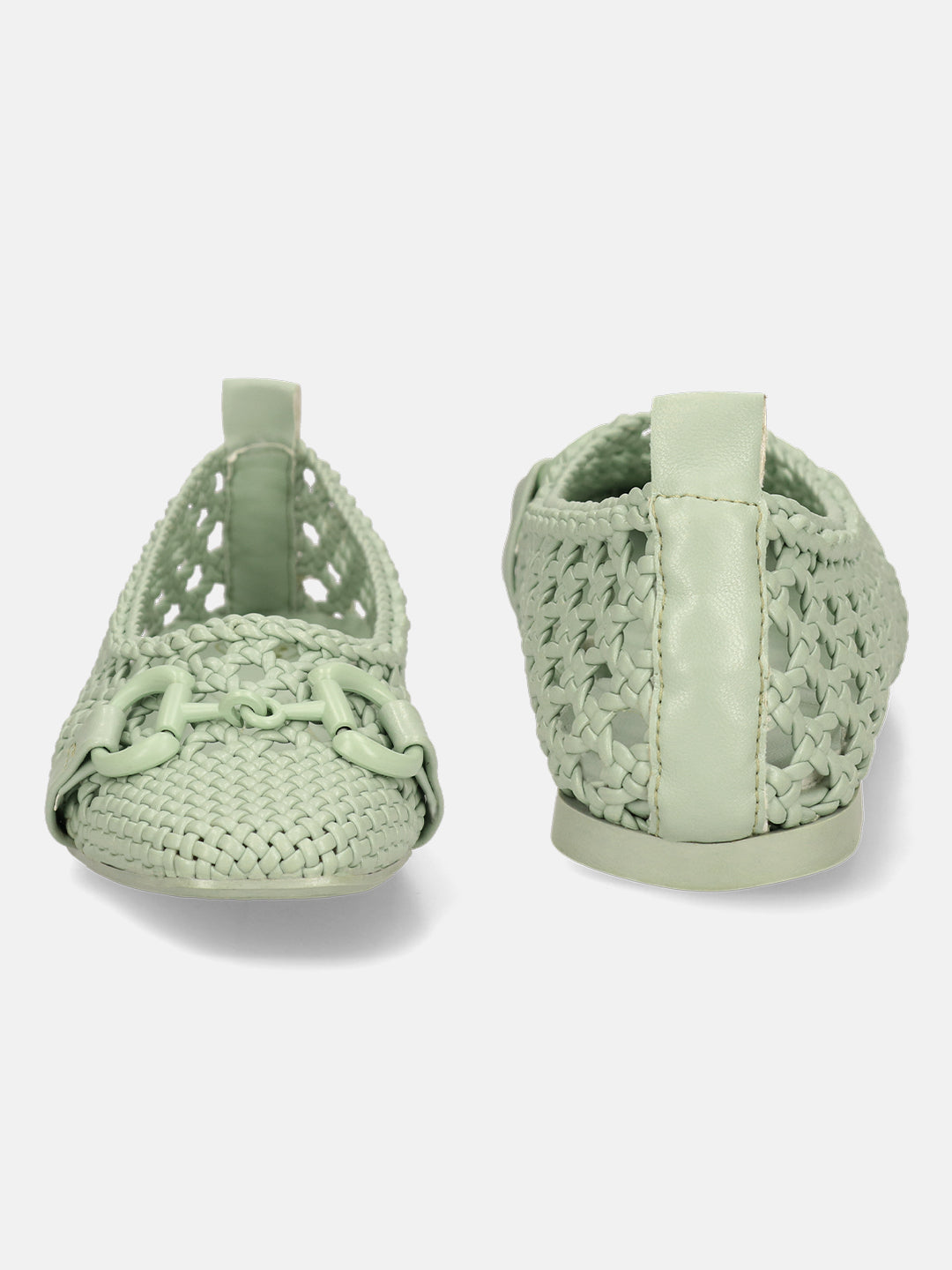 BAGATT Amalia Light Green Slip-Ons