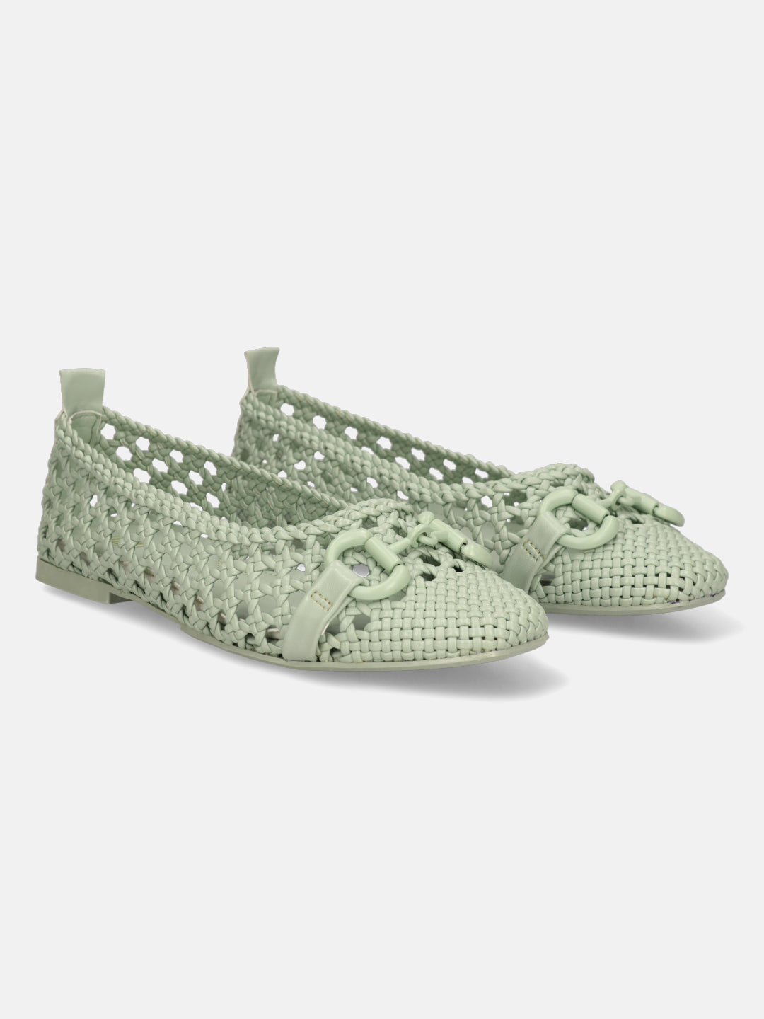 BAGATT Amalia Light Green Slip-Ons