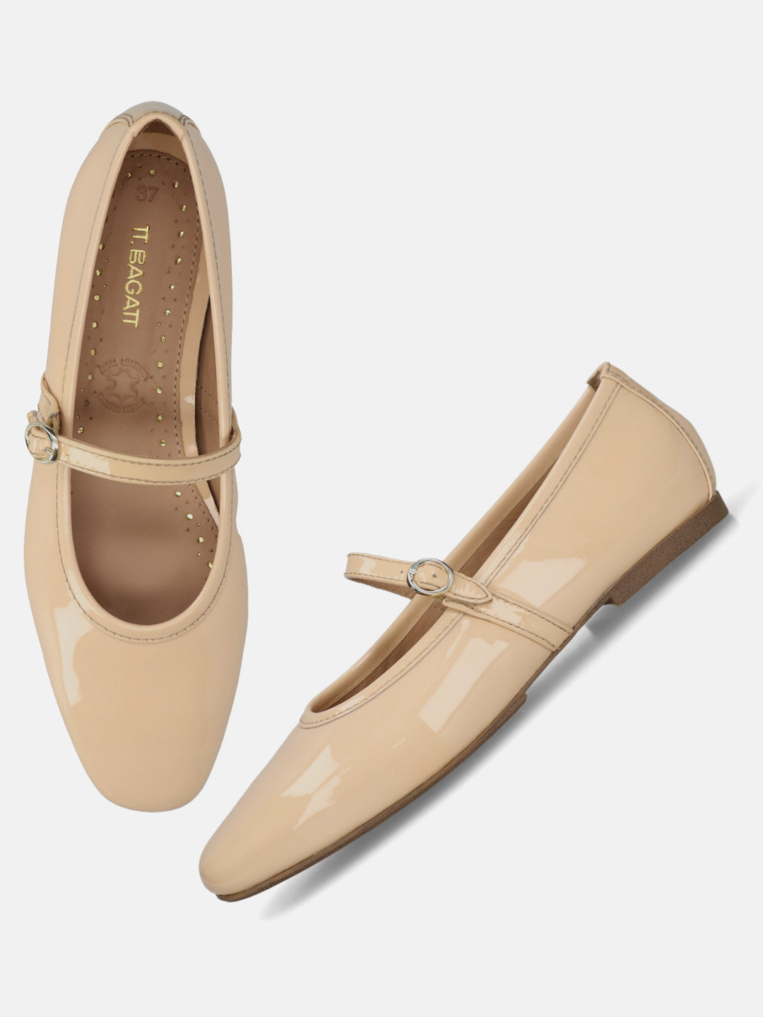 TT.BAGATT Amalia pink Premium Leather Slip-Ons