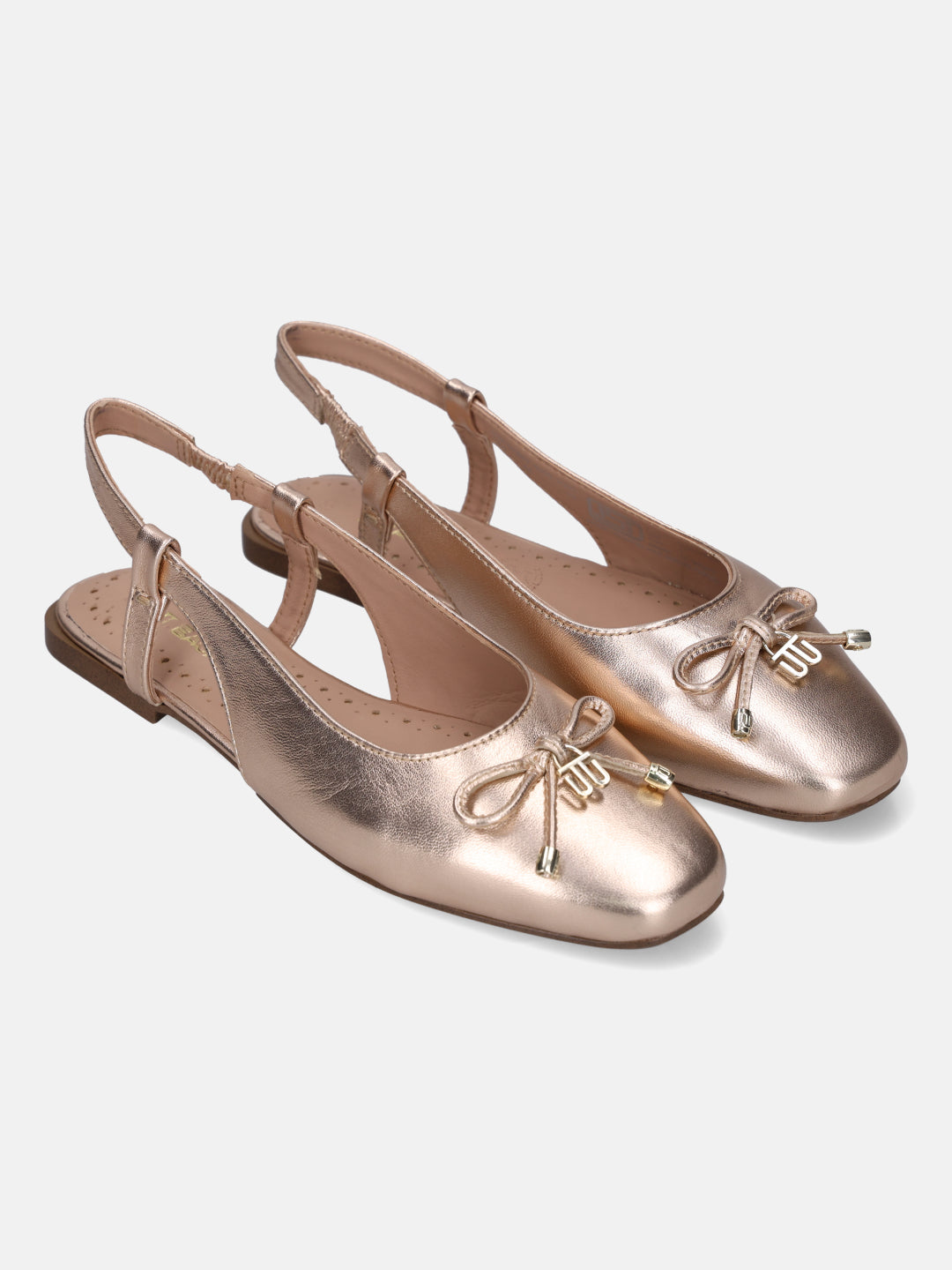 TT.BAGATT Amalia Metallics Premium Leather Slingback Slip-Ons