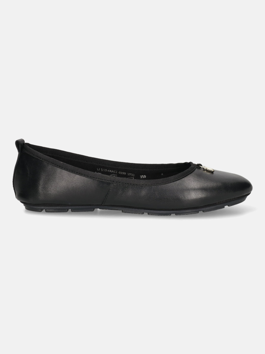 BAGATT Mea Black Premium Leather Slip-Ons