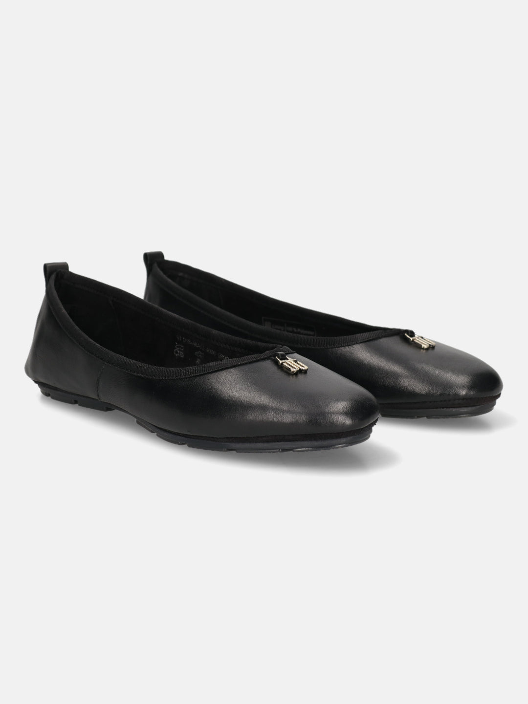 BAGATT Mea Black Premium Leather Slip-Ons