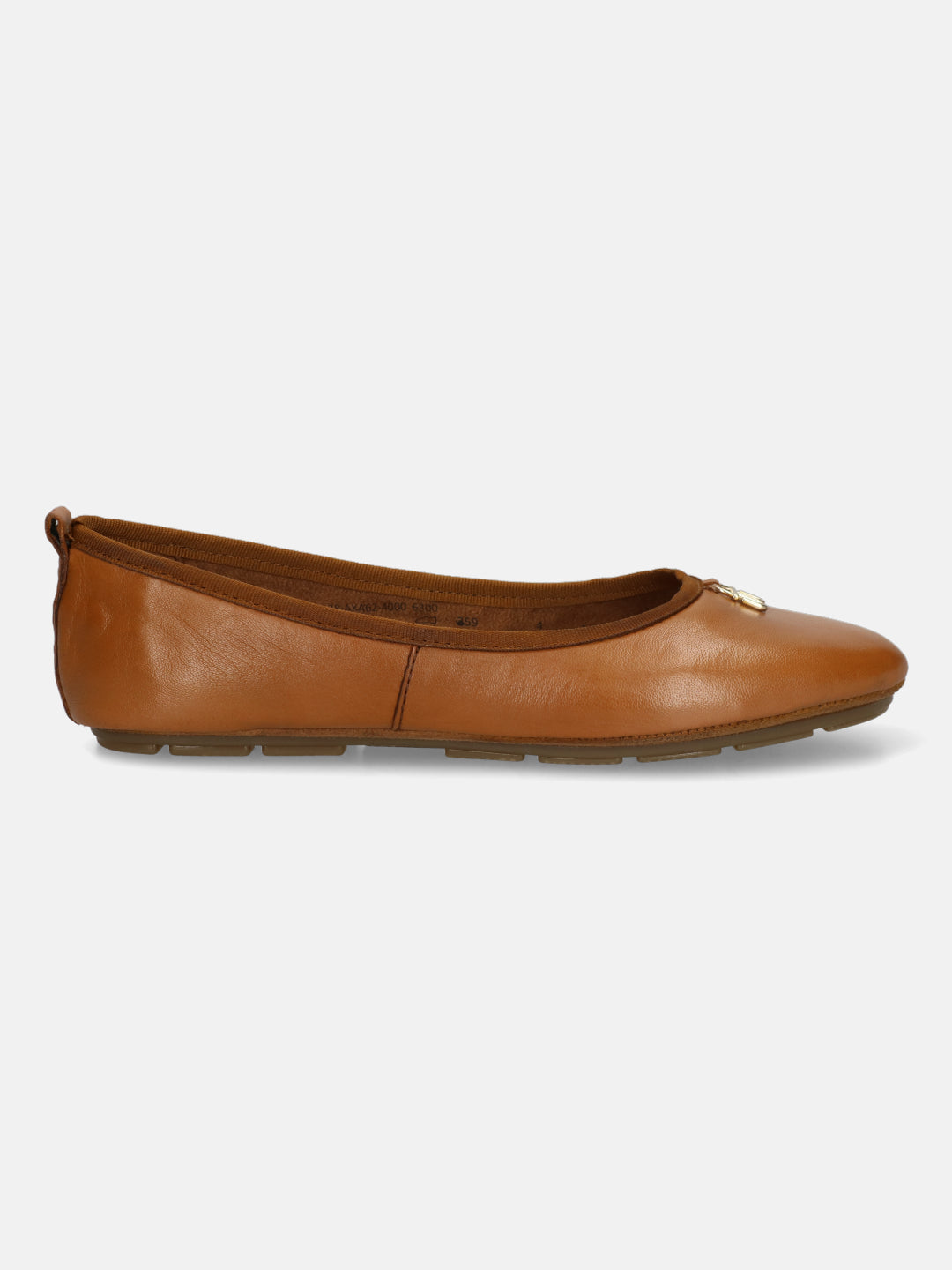 BAGATT Premium Leather Cognac Ballerina