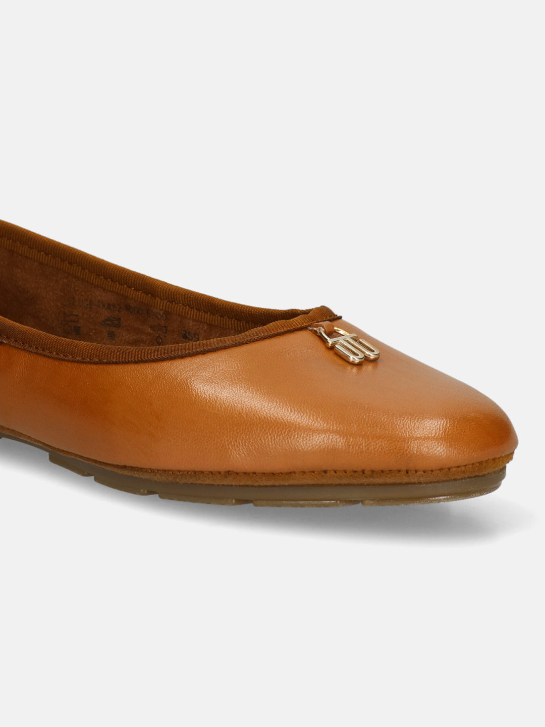 BAGATT Premium Leather Cognac Ballerina