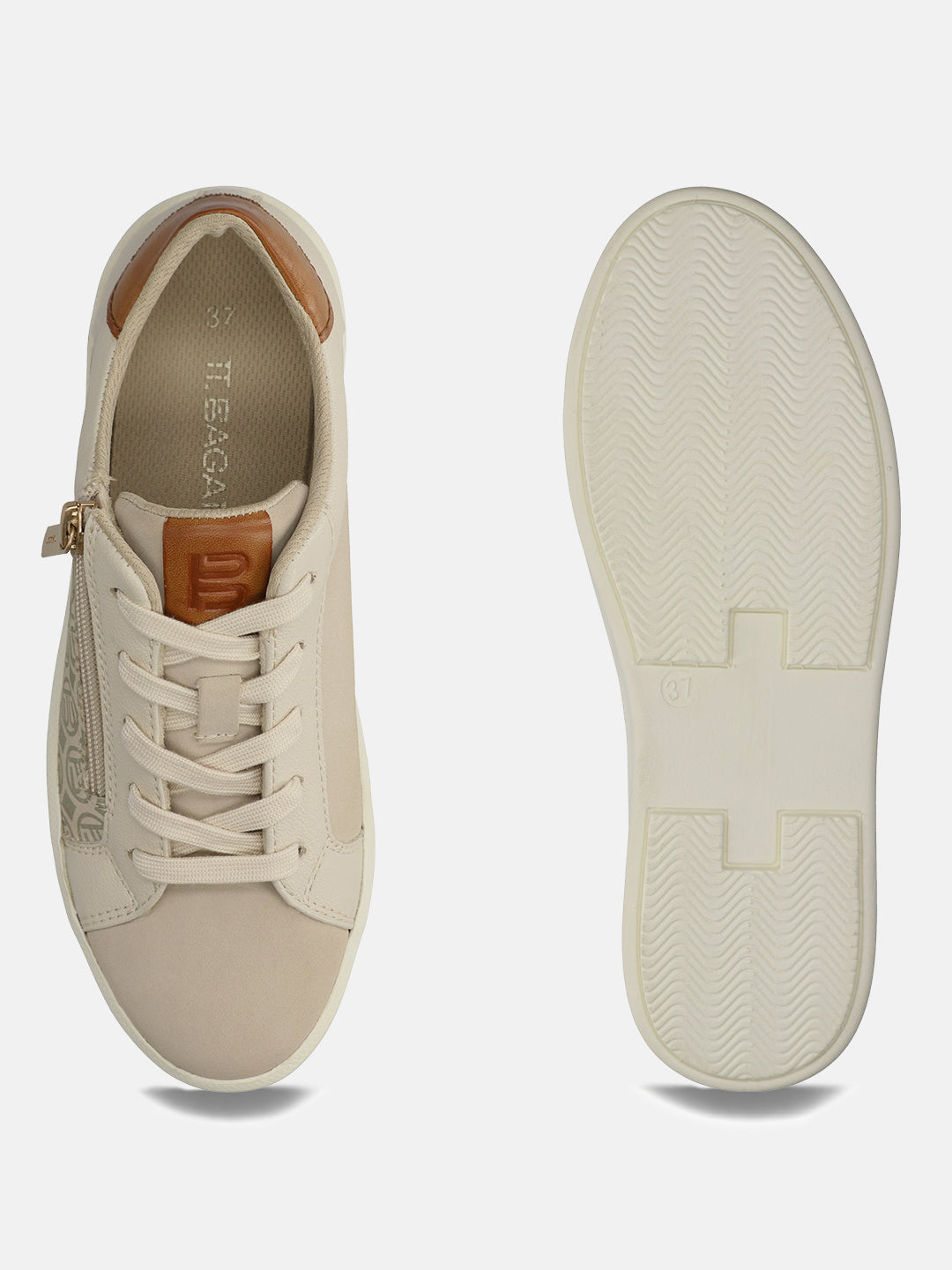 TT.BAGATT Killeen Beige Sneakers