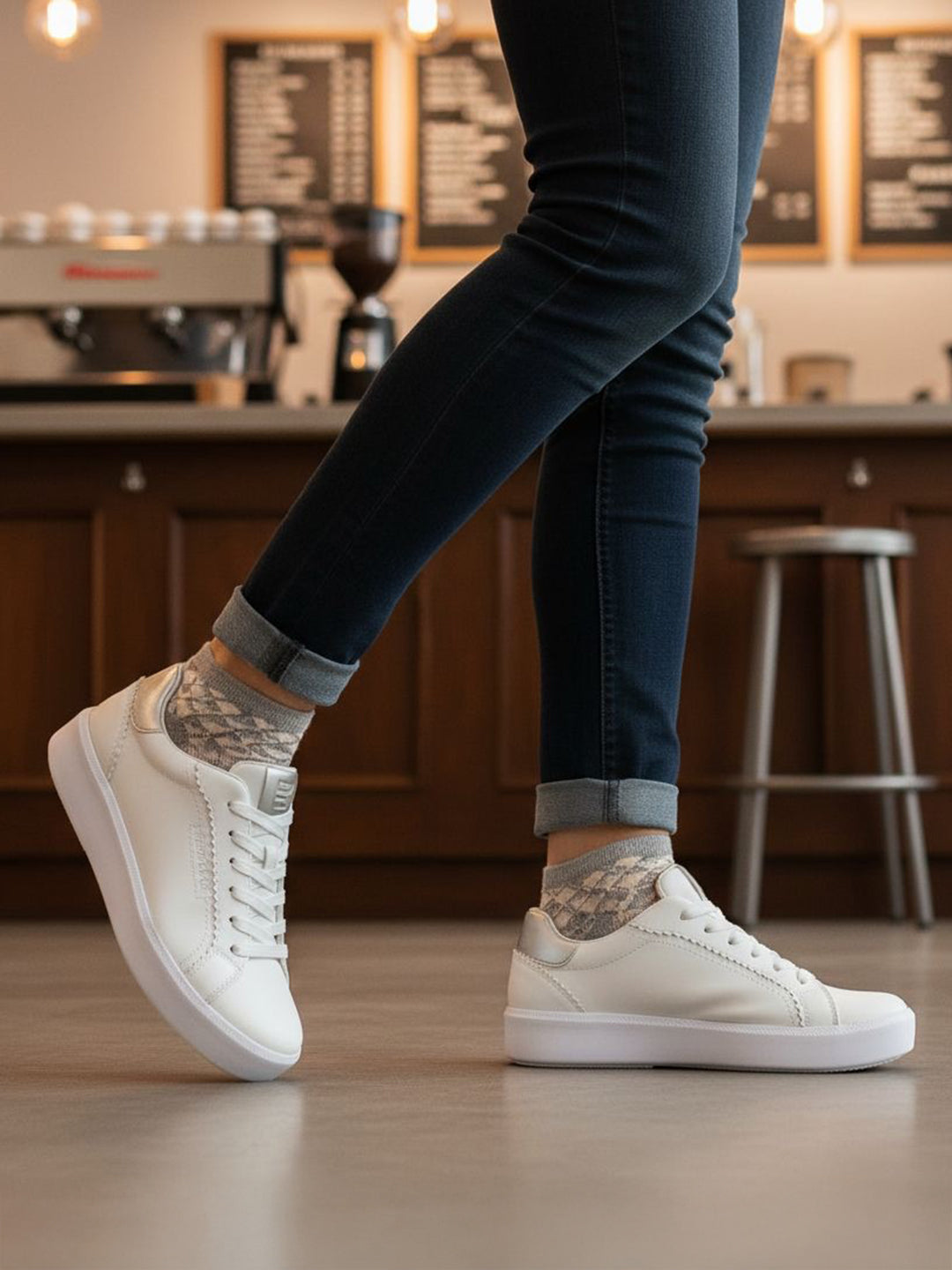TT.BAGATT Killeen White Sneakers