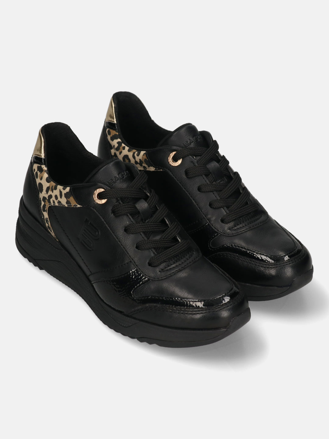 TT.BAGATT Rose Black Sneakers