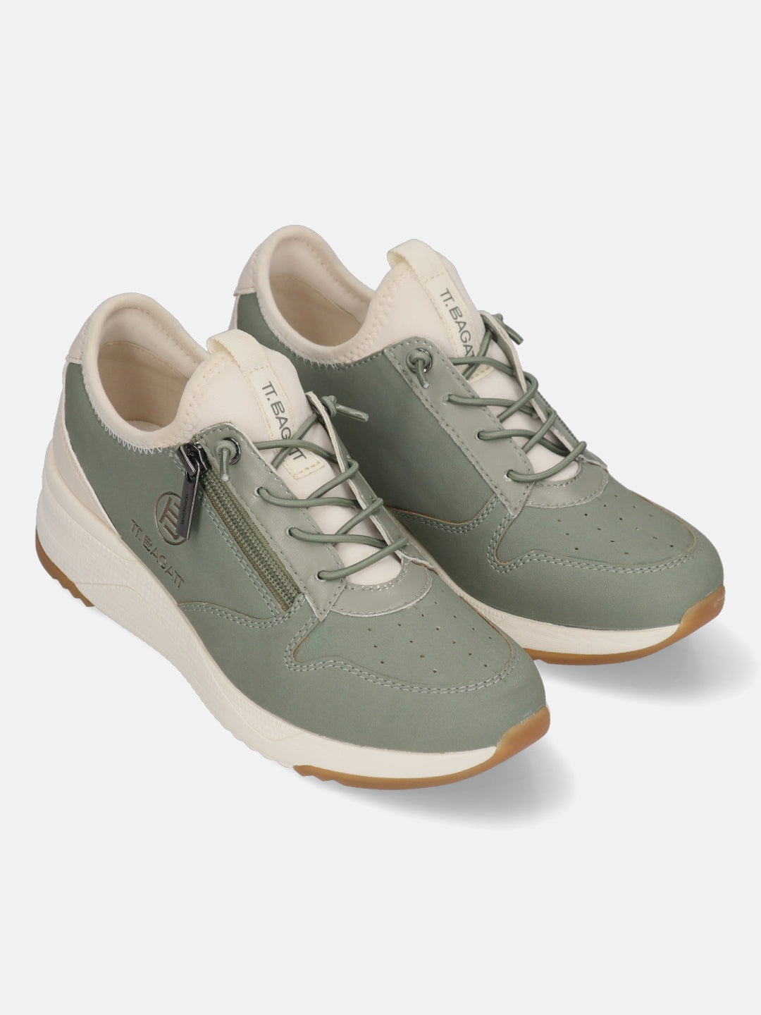 TT.BAGATT Rose Light Green Sneakers