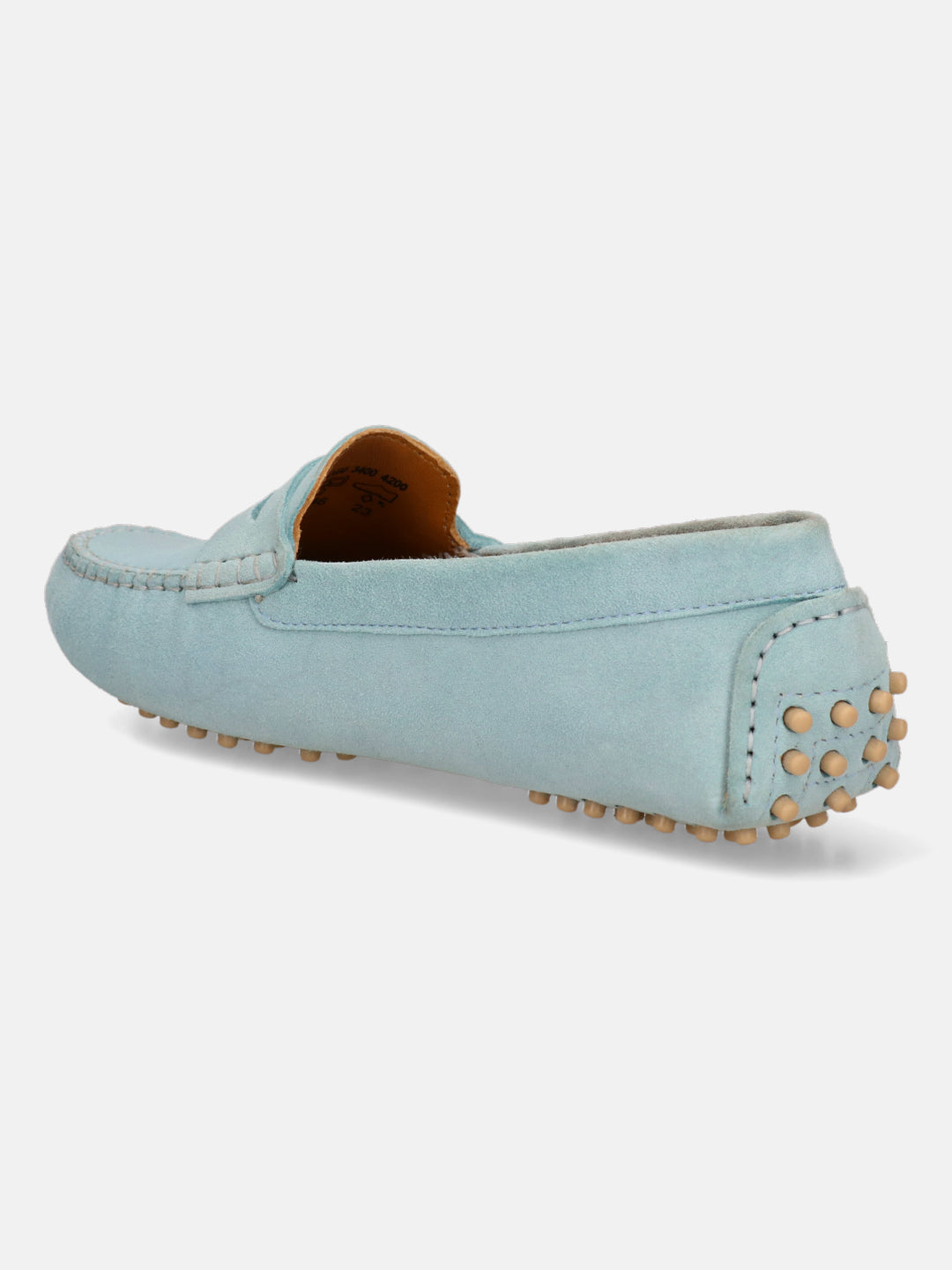 BAGATT Suede Leather Light Blue Drivers