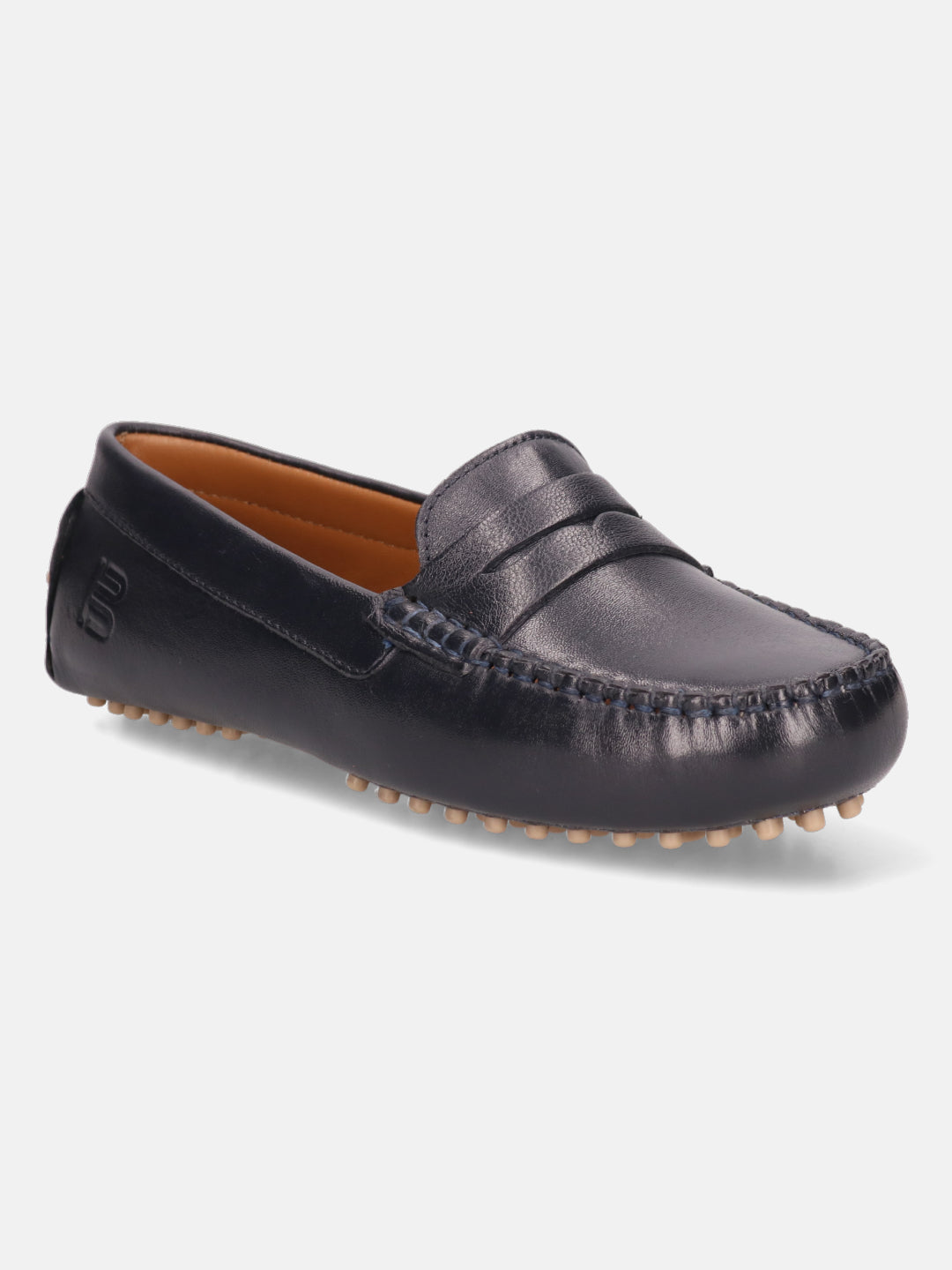 BAGATT Premium Leather Dark Blue Drivers