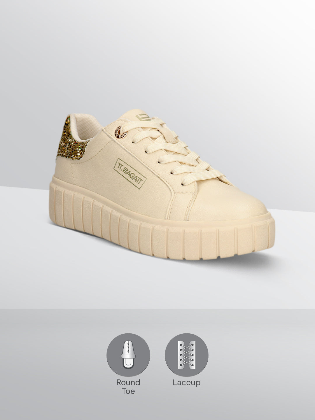 TT.BAGATT Piper Revo Beige Sneakers