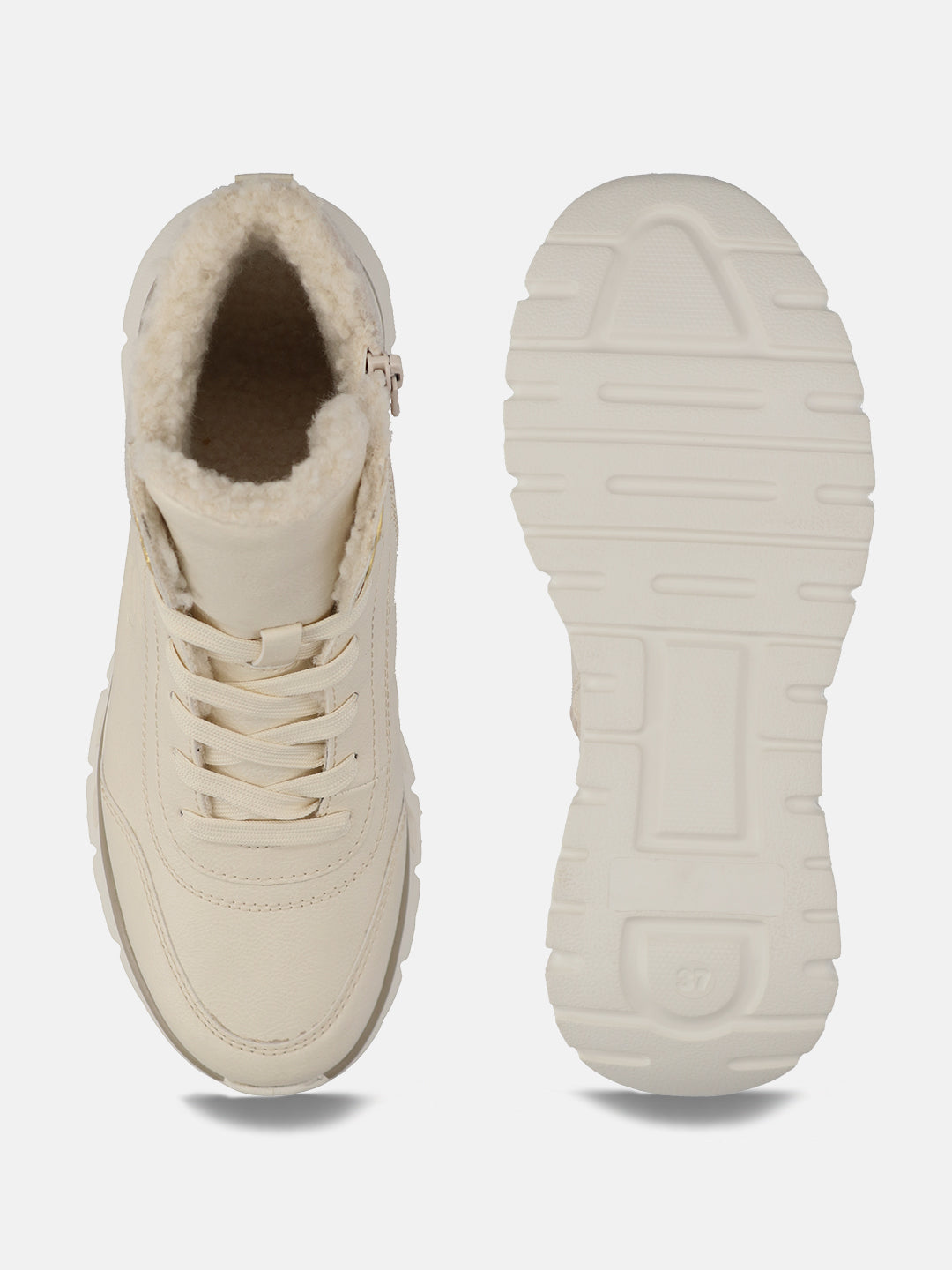 TT.BAGATT Nisa Offwhite High Top Sneakers