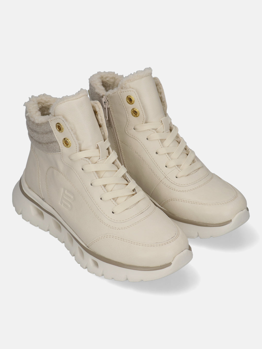 TT.BAGATT Nisa Offwhite High Top Sneakers