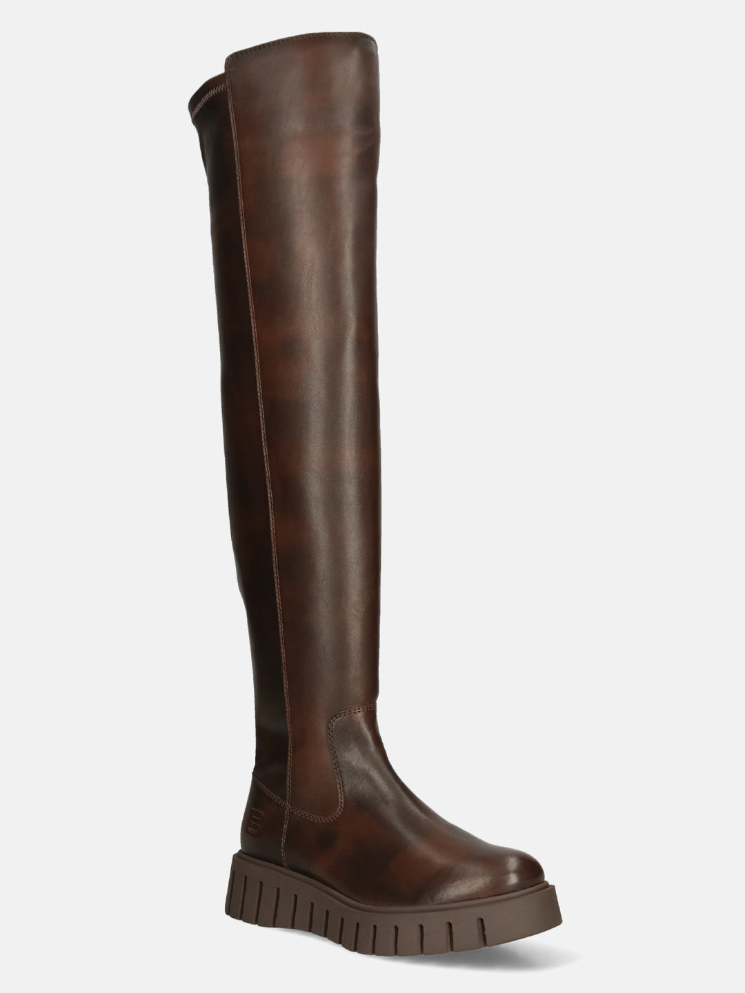 TT.BAGATT Benisha Brown Knee Boots