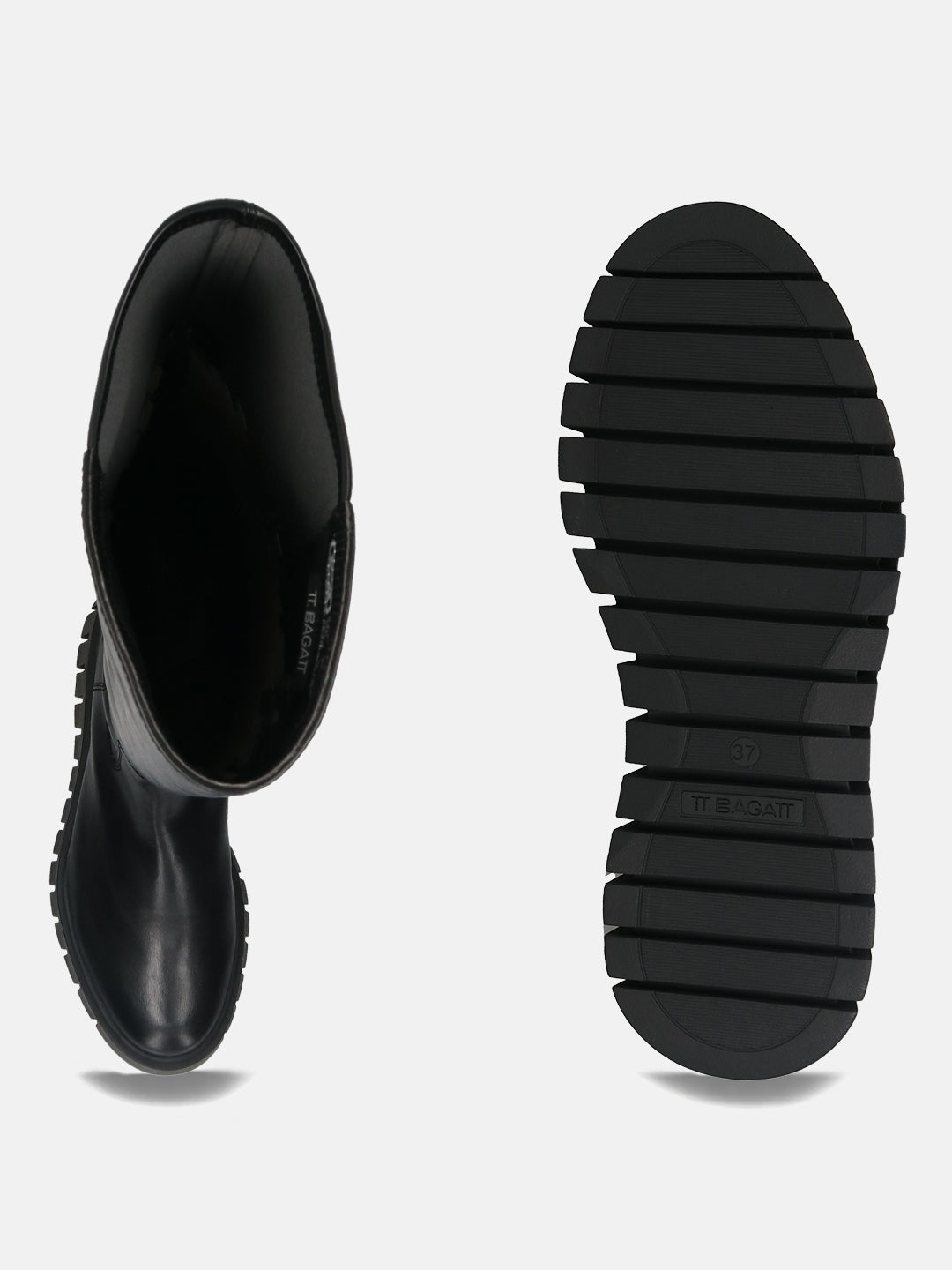 TT.BAGATT Benisha Black Knee Boots