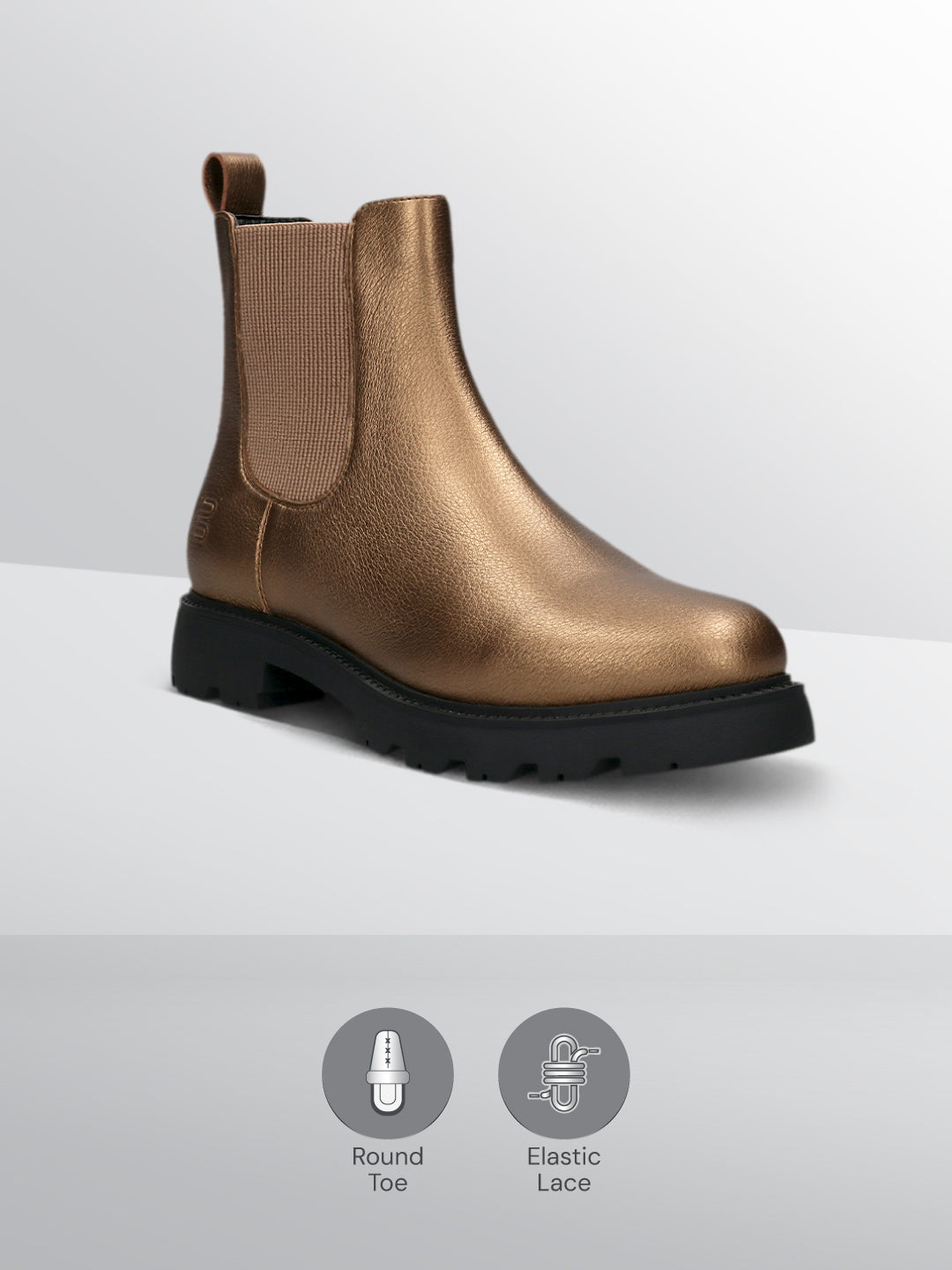 TT.BAGATT Lorry Taupe Chelsea Boots