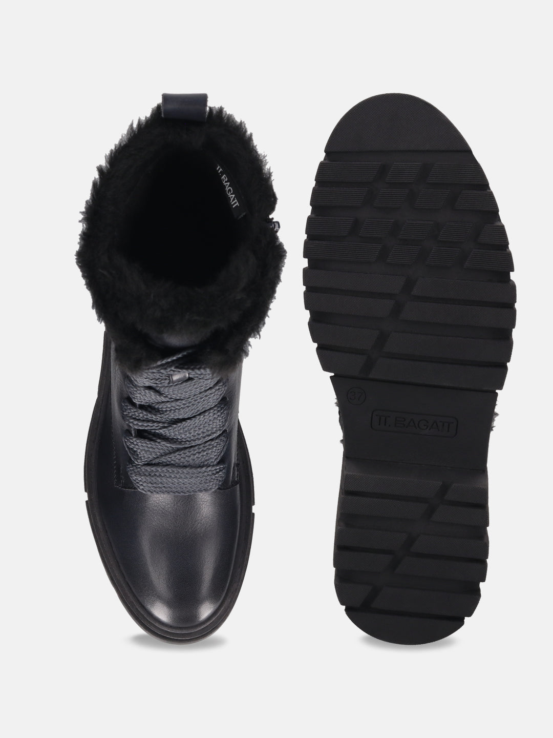 TT.BAGATT Liah Dark Blue Premium LeatherAnkle Boots