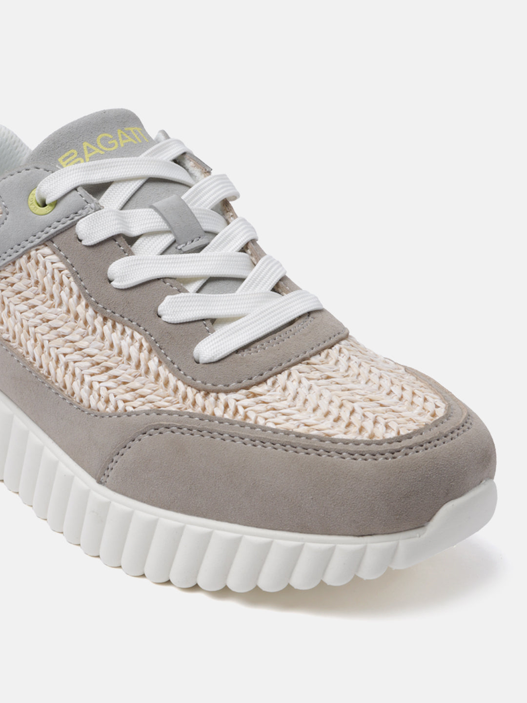 BAGATT Candice Sand Mid Top Sneakers