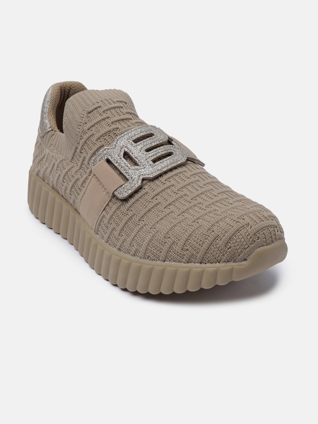 BAGATT Candice Beige Slip-On Sneakers