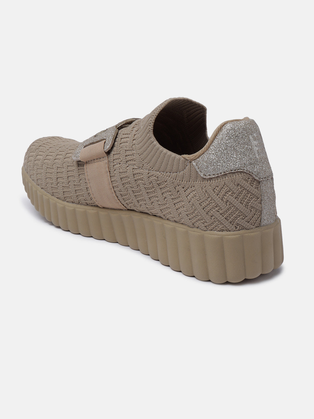 BAGATT Candice Beige Slip-On Sneakers