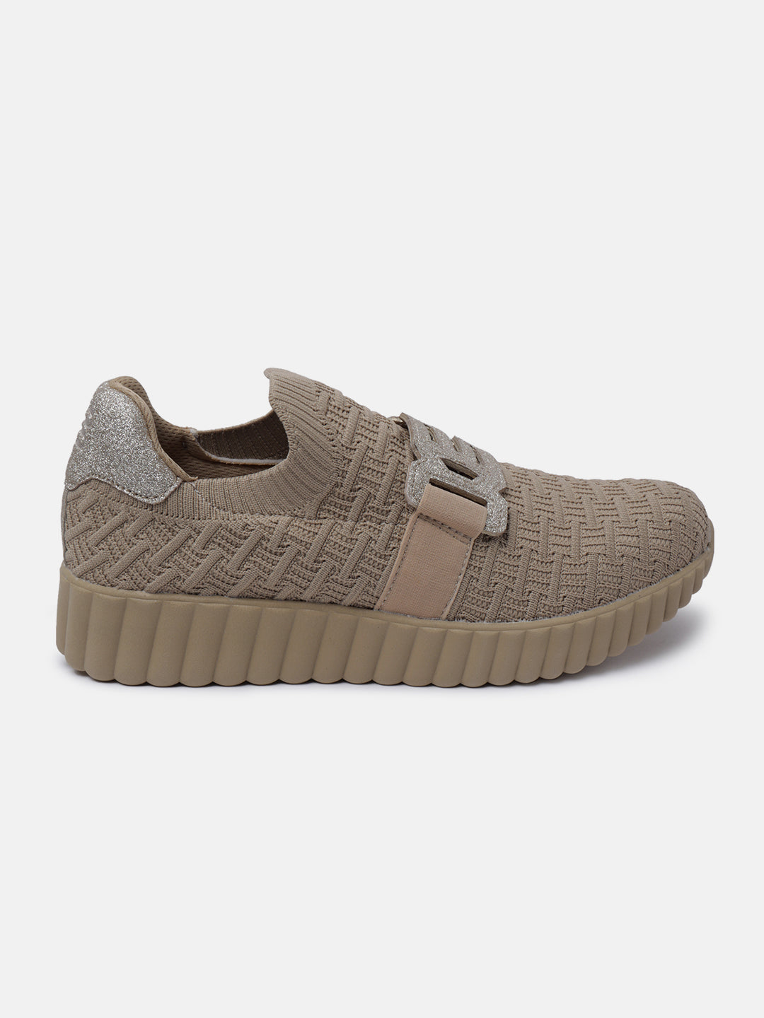 BAGATT Candice Beige Slip-On Sneakers