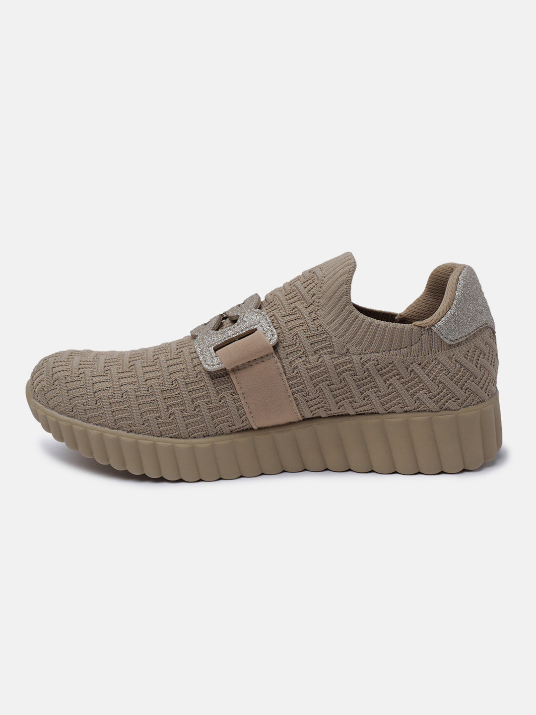 BAGATT Candice Beige Slip-On Sneakers