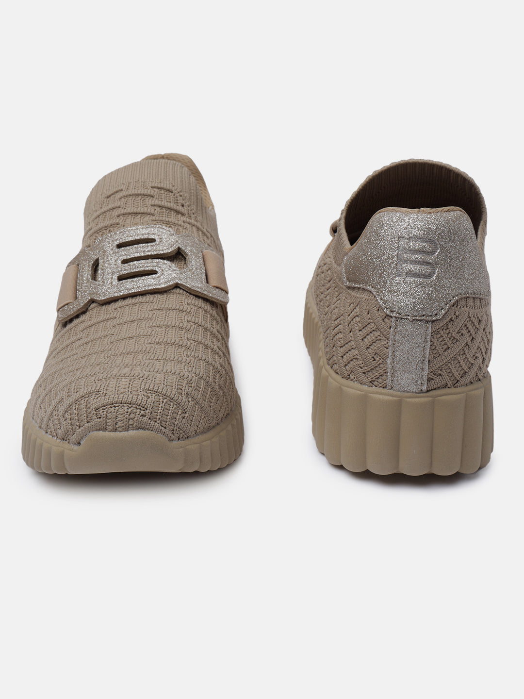 BAGATT Candice Beige Slip-On Sneakers