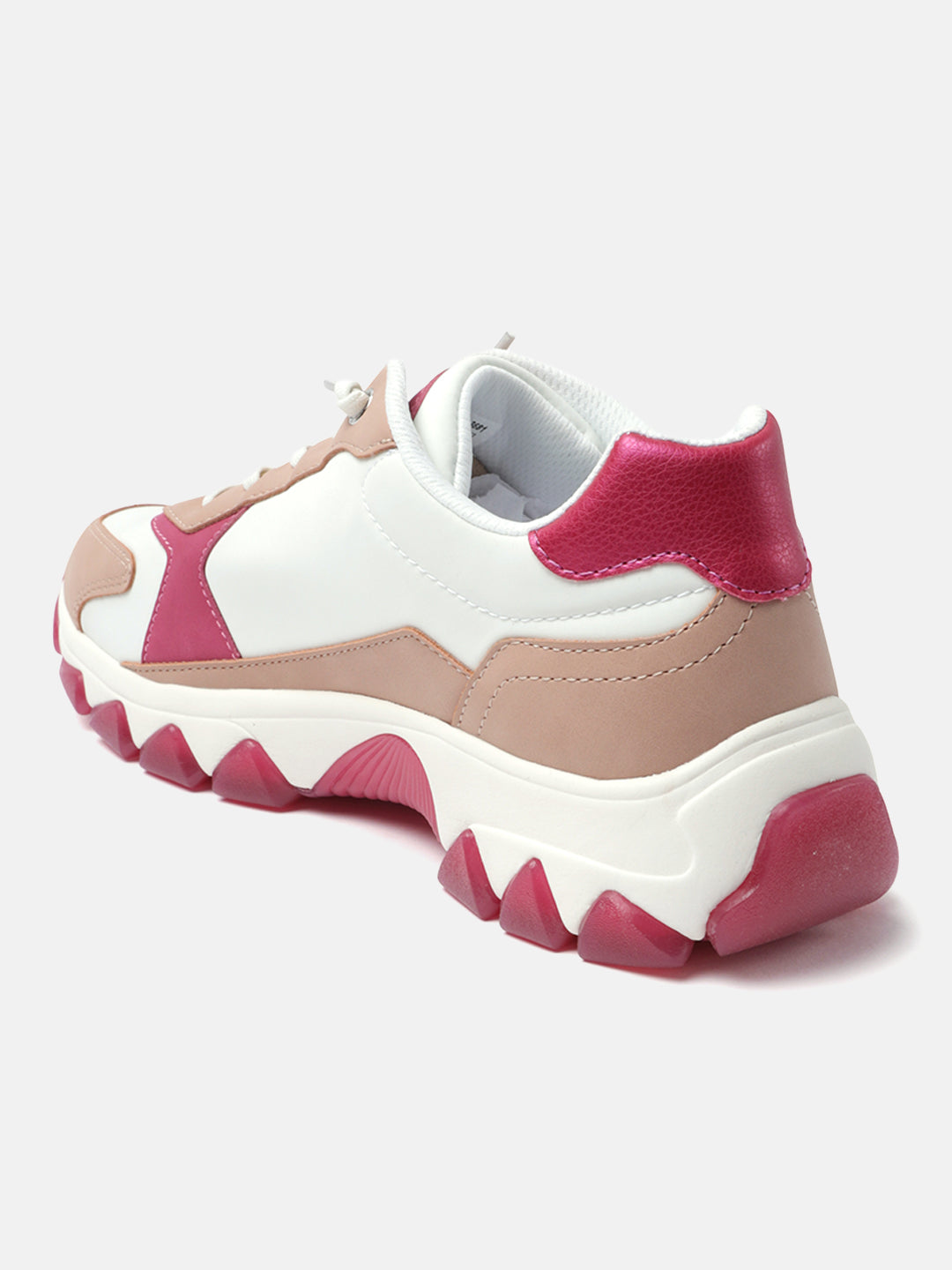 BAGATT Yoko Pink Mid Top Sneakers