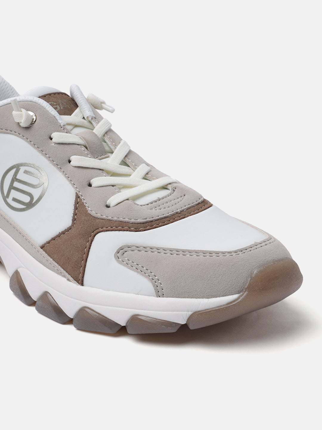 BAGATT Yoko Beige Mid Top Sneakers