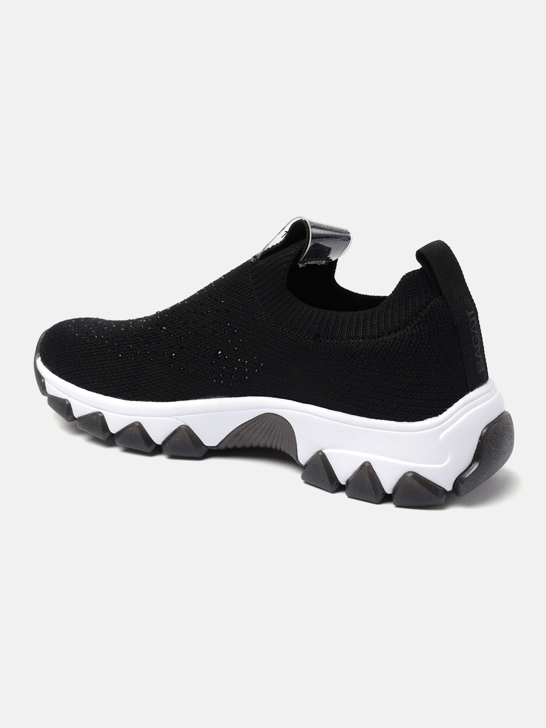BAGATT Yoko Black Slip-On Sneakers