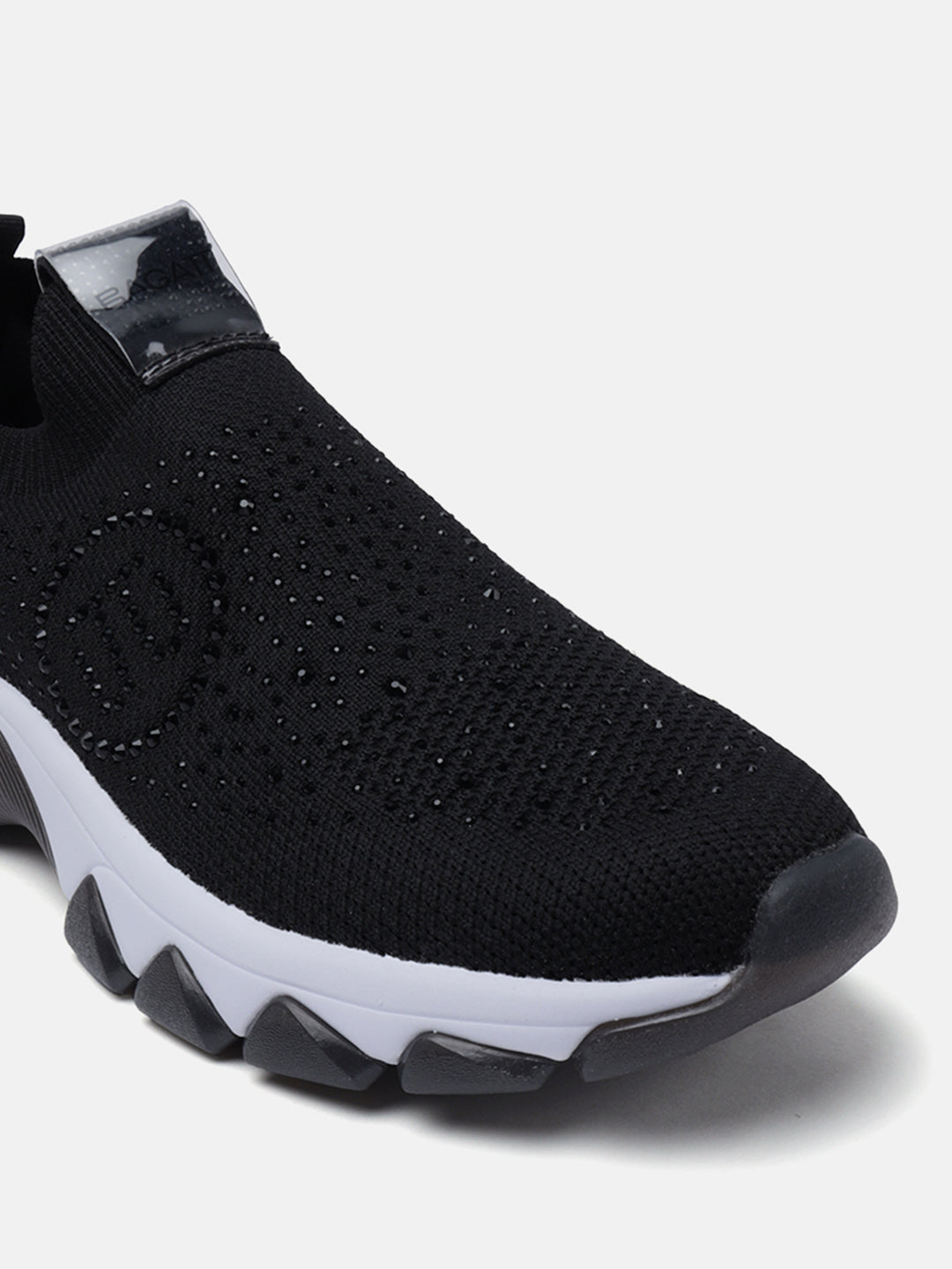 BAGATT Yoko Black Slip-On Sneakers