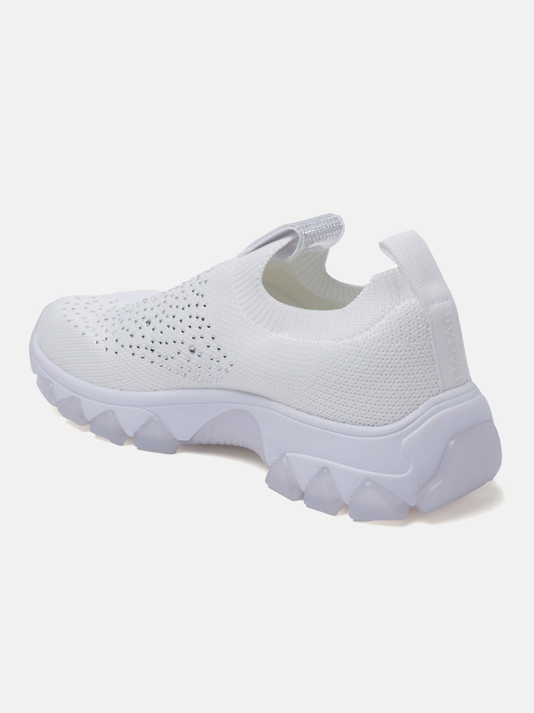 BAGATT Yoko White Slip-On Sneakers