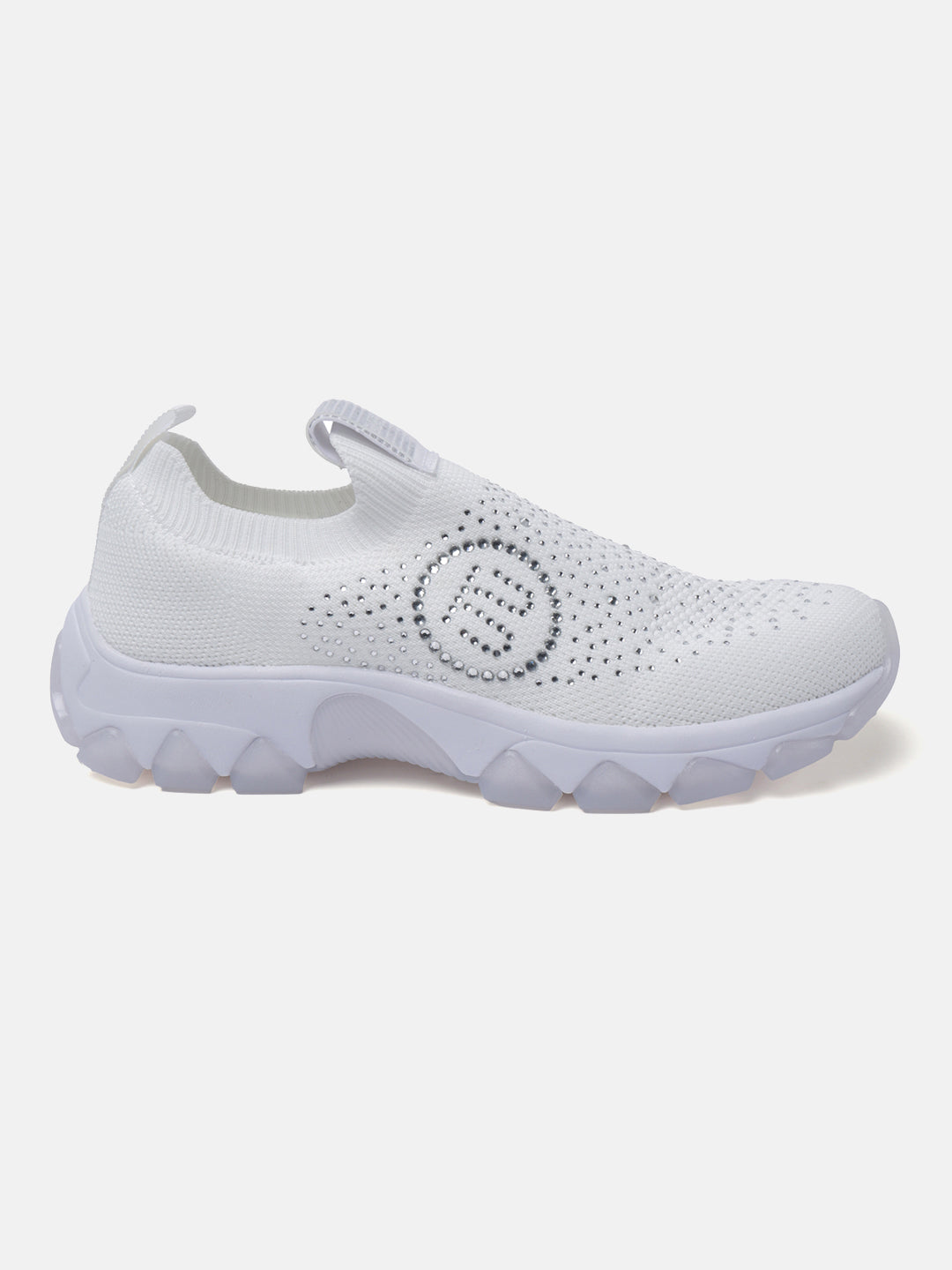 BAGATT Yoko White Slip-On Sneakers