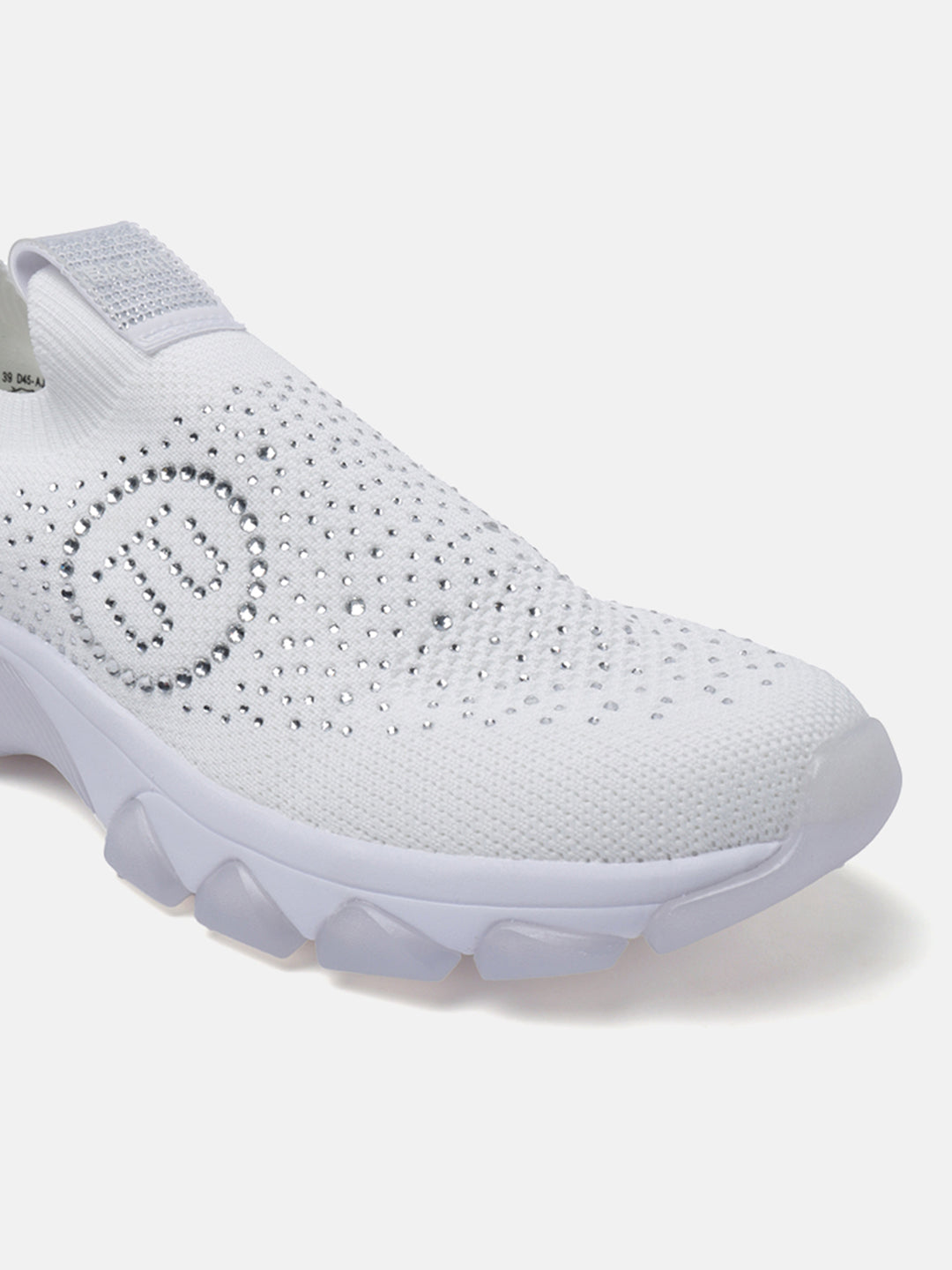 BAGATT Yoko White Slip-On Sneakers