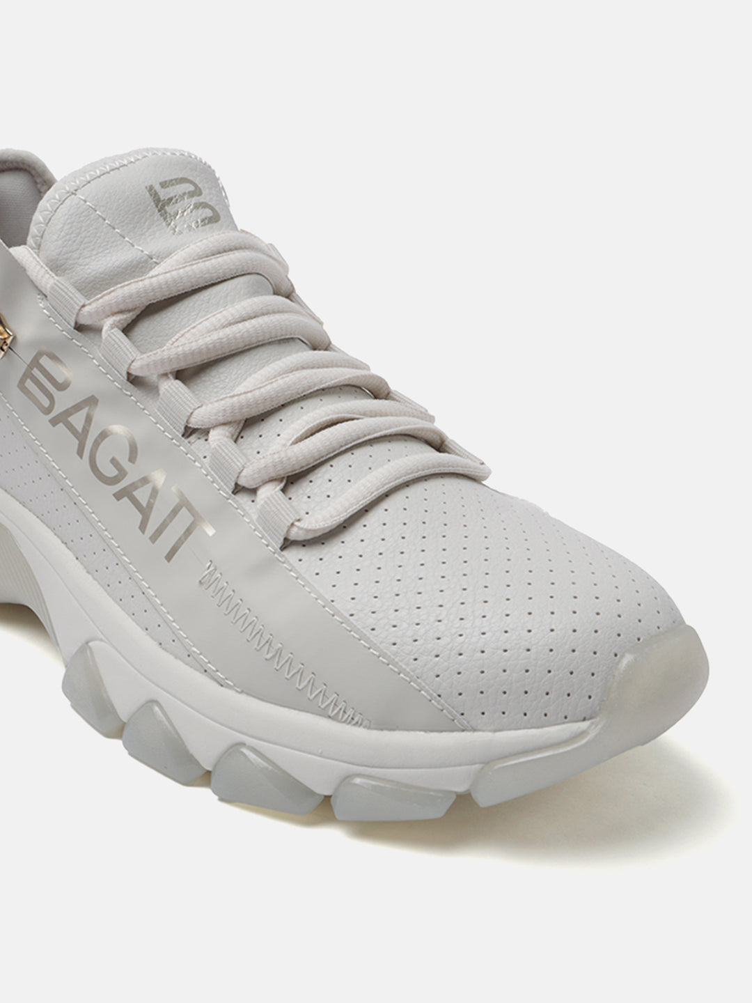 BAGATT Yoko Beige Mid Top Sneakers