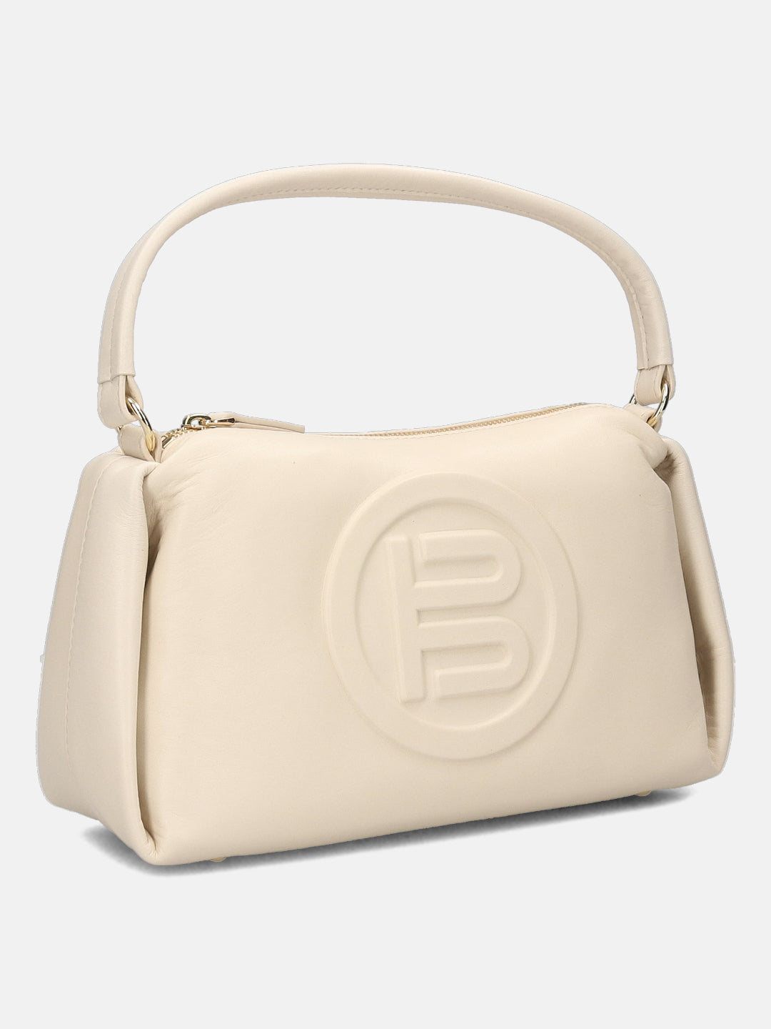 BAGATT Off White Soft Plain Leather Cross body bag