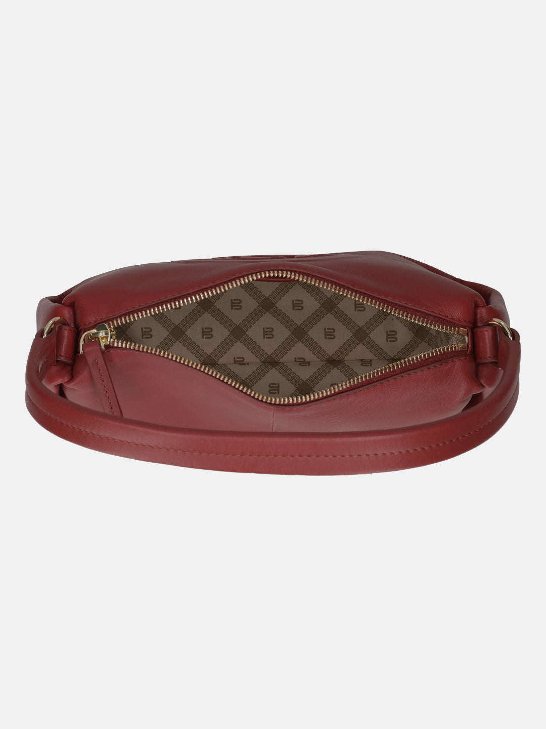 BAGATT Red Soft Plain Leather Cross body bag