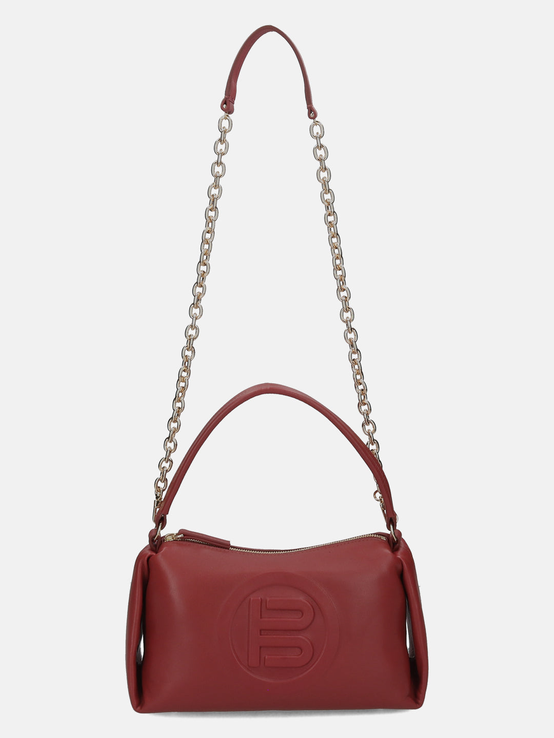BAGATT Red Soft Plain Leather Cross body bag