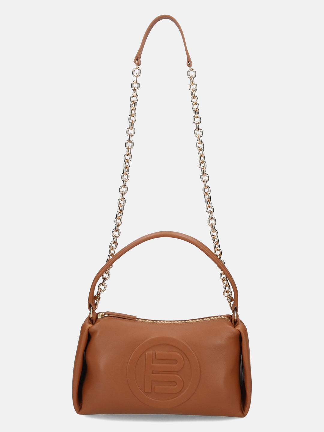 BAGATT Tan Soft Plain Leather Cross body bag