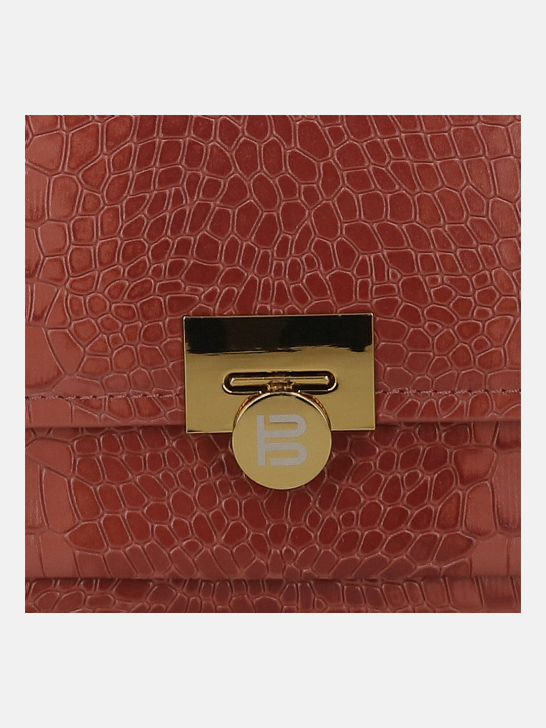 BAGATT Brick Croco Leather Cross body bag